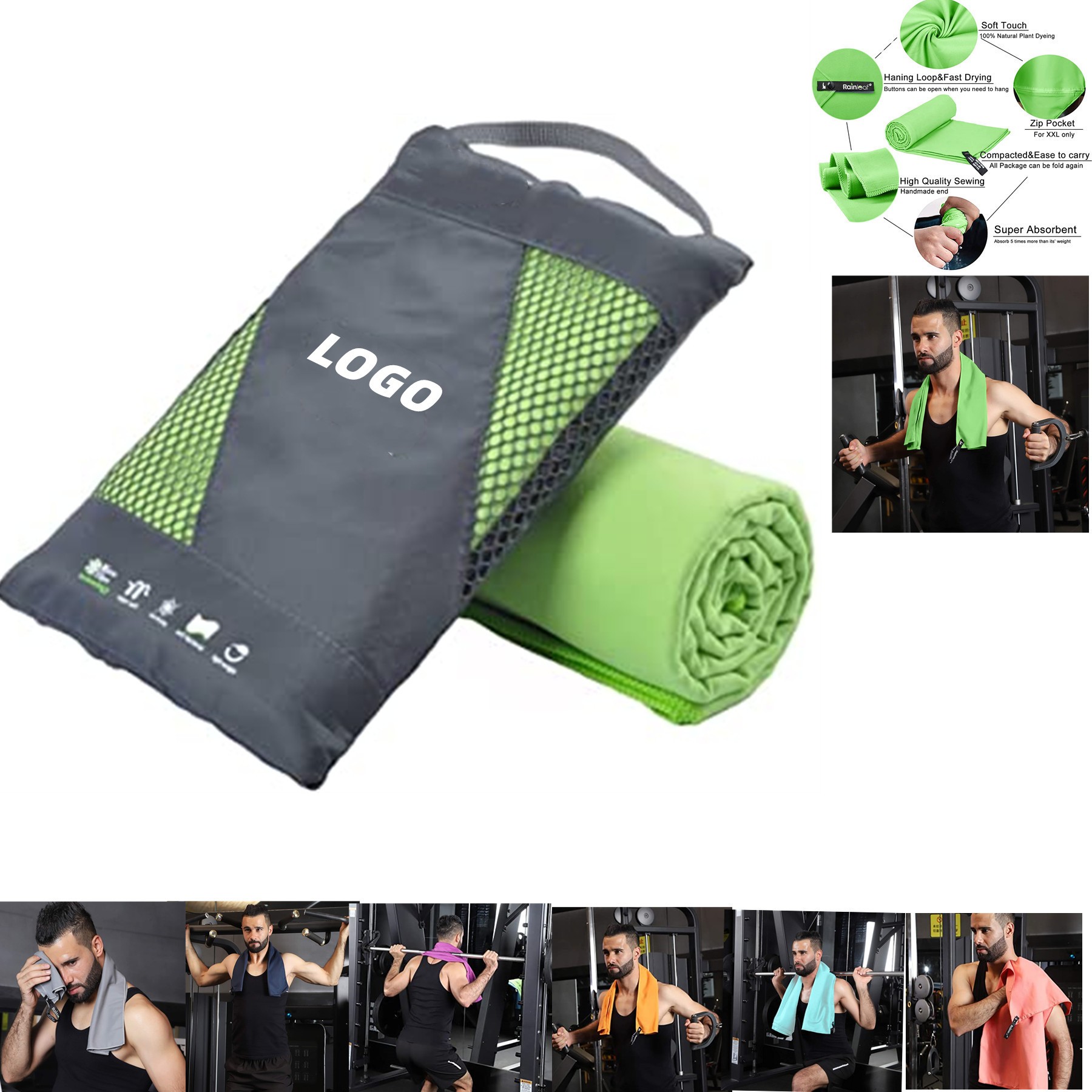 Quick Dry Microfiber Cooling Towel