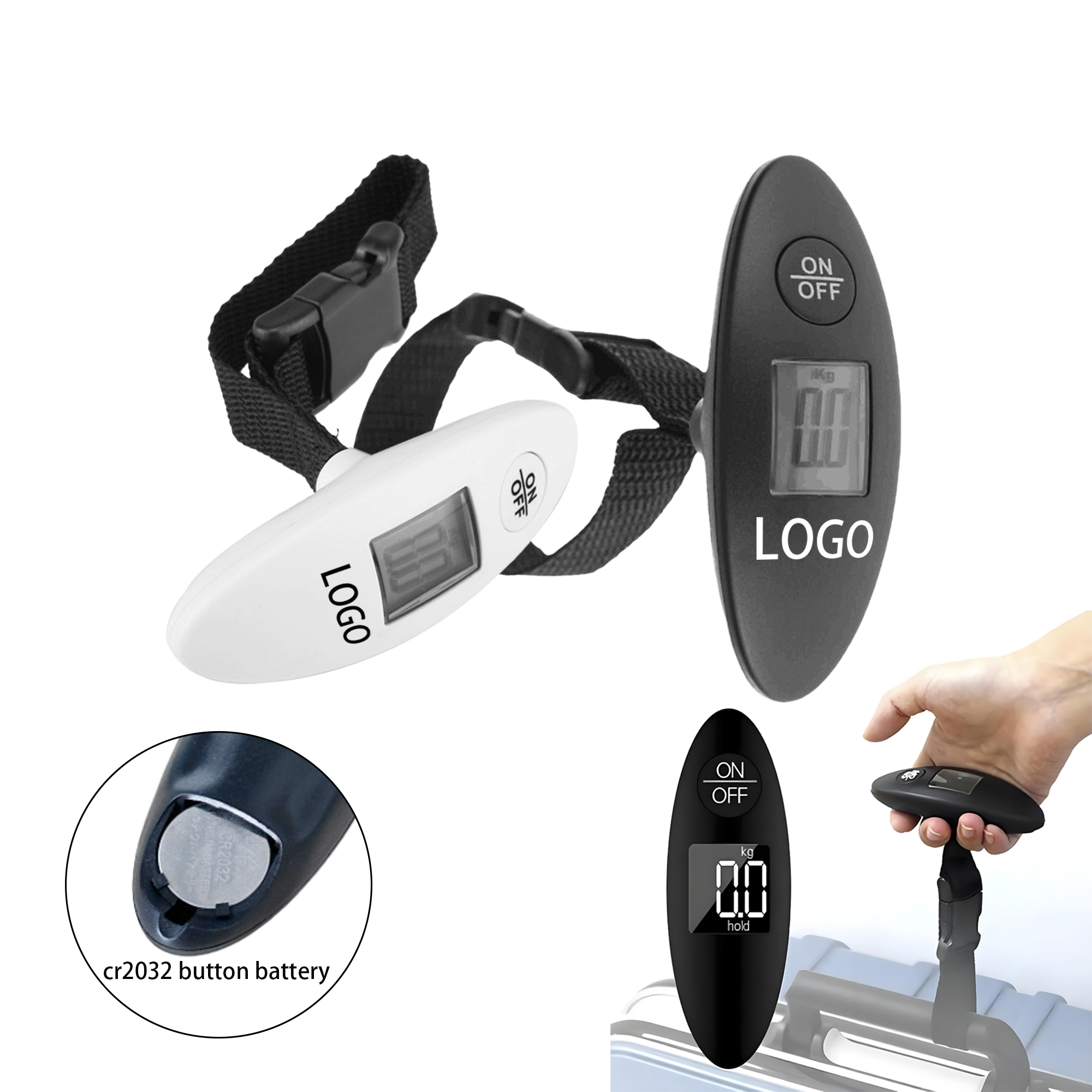 Digital Luggage Scale Gift for Traveler Suitcase 2