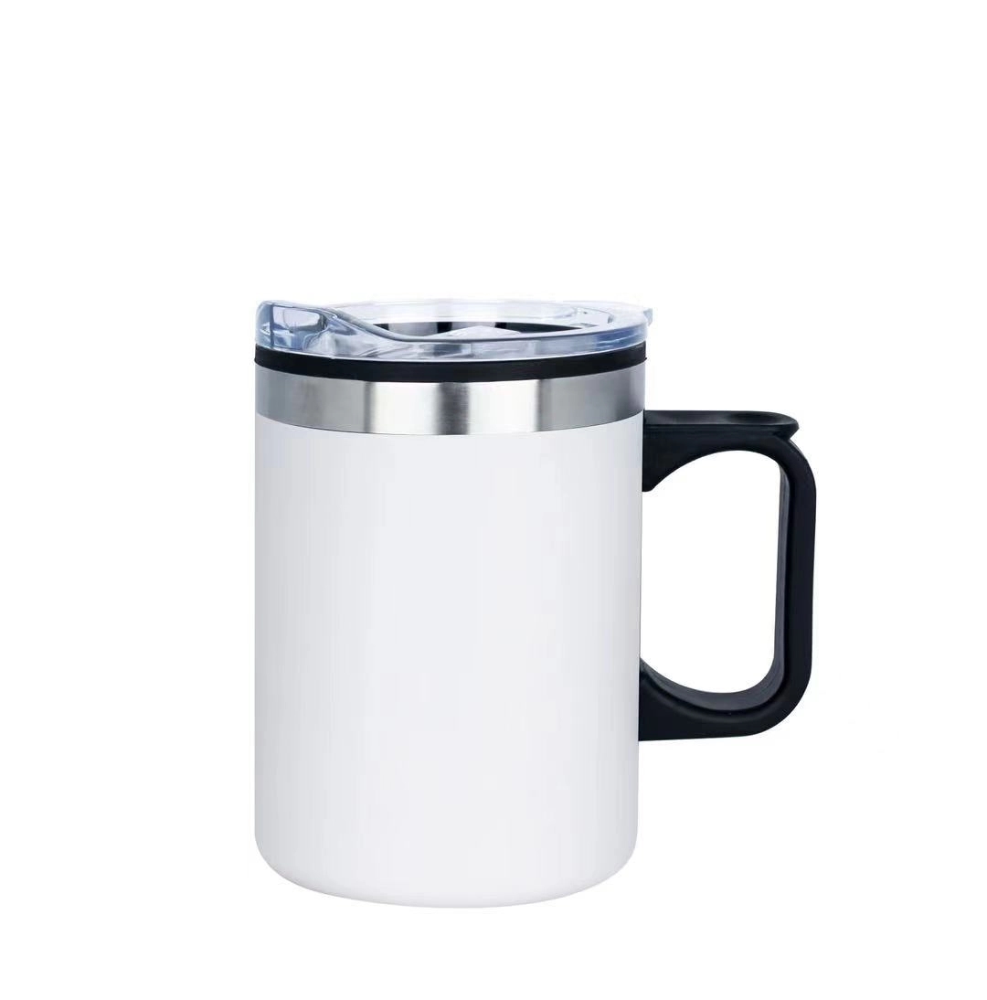 14oz. Stainless Camping Mug W/Handle 18