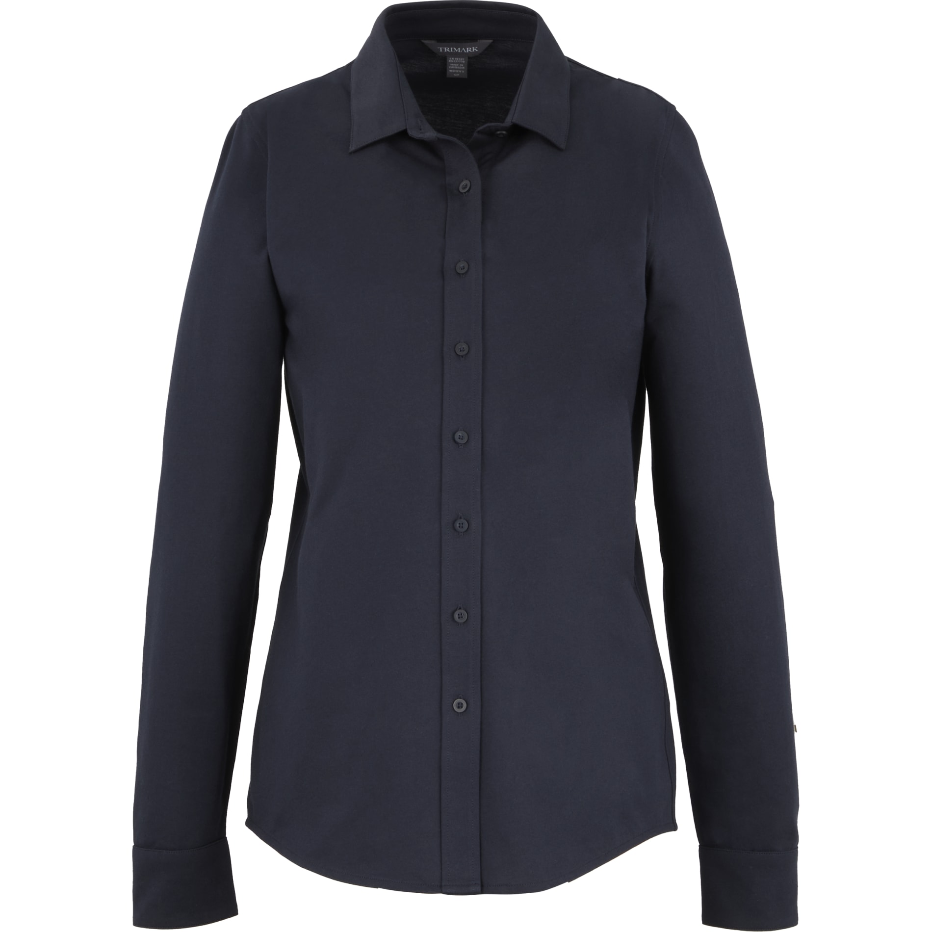 TATRA Eco Long Sleeve Knit Button Up Shirt-Women's 23