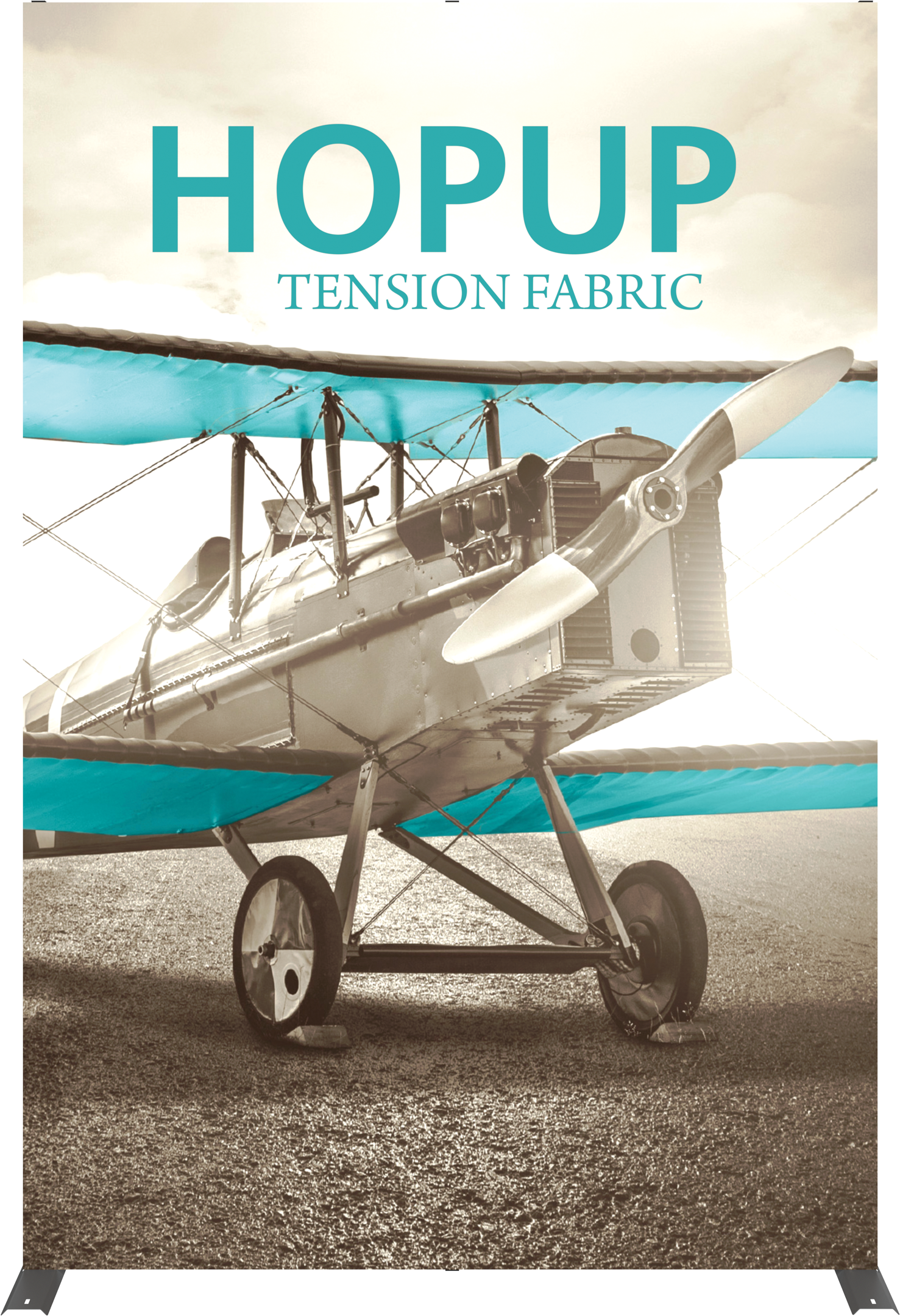 Hopup 5.5ft Full Height Straight Front Graphic (Graphic Only)