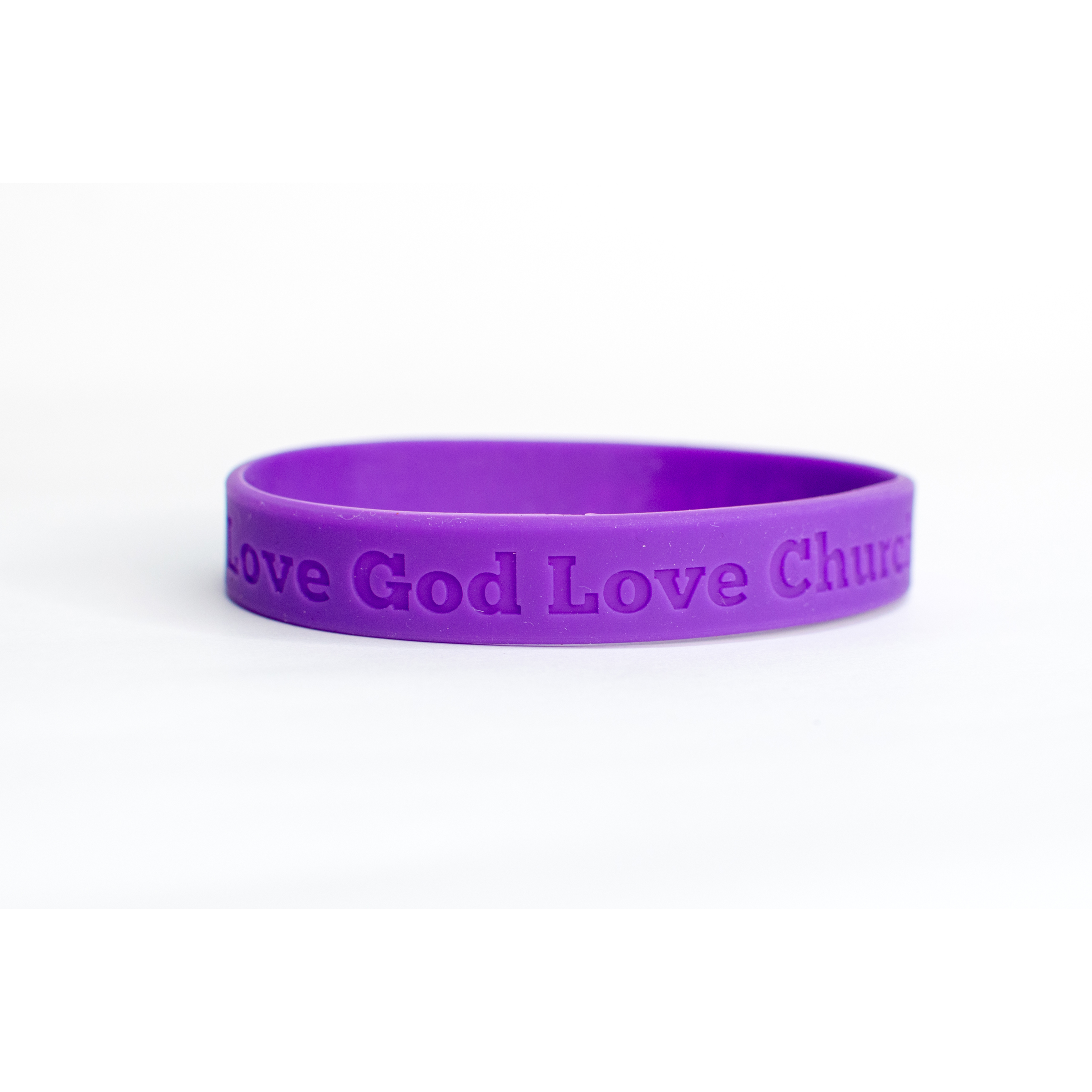 Debossed Silicone Wristband 22