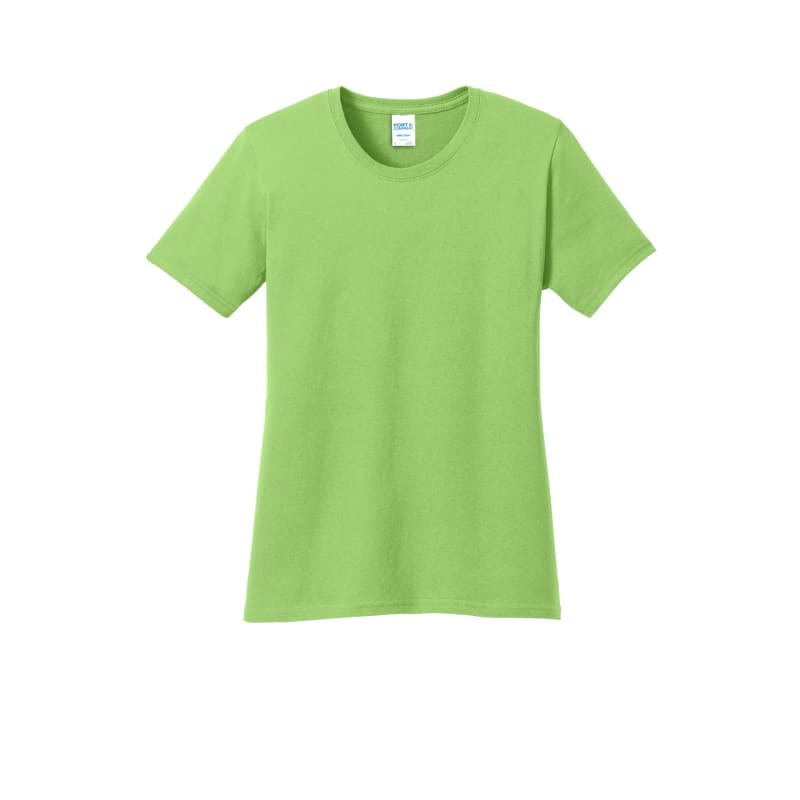 Port & Company Women's Core Cotton Tee. 42