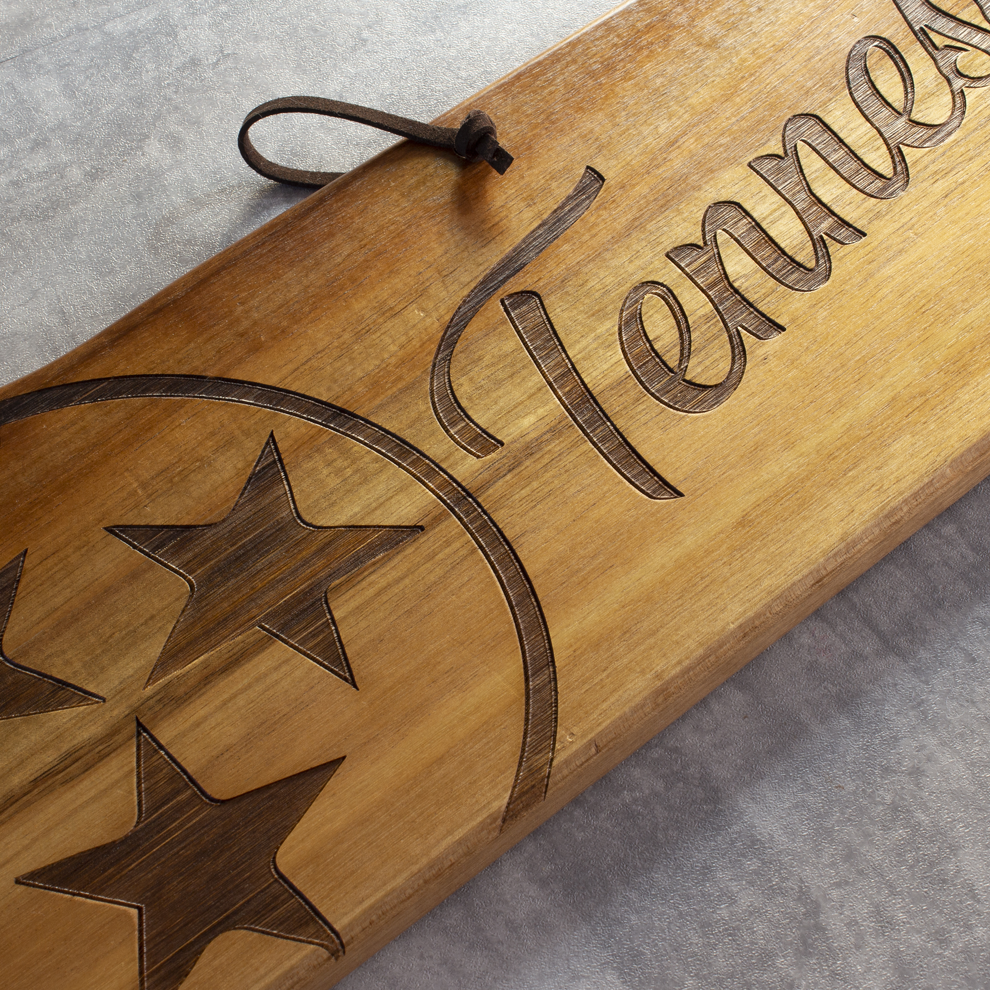 Rock & Branch® Origins Series Tennessee State Shaped Wood Serving and Cutting Board 4