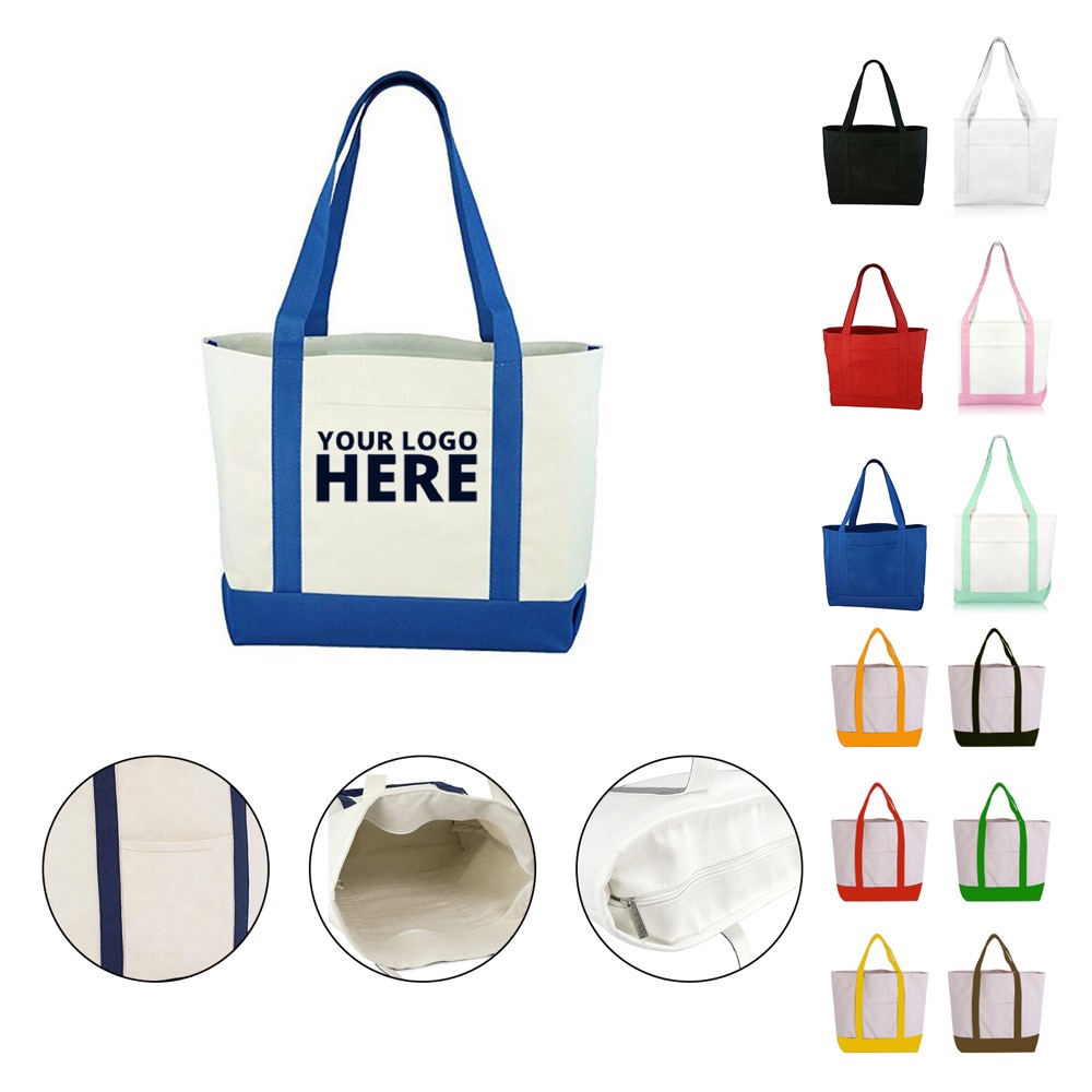 Canvas Tote Bag, custom tote bag with logo imprint 2