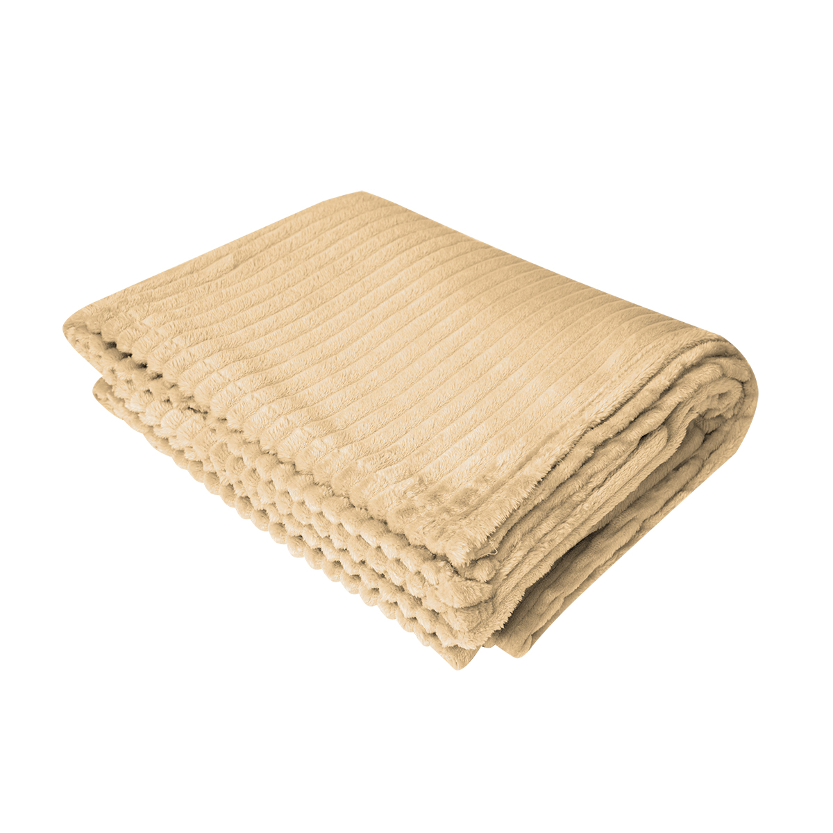 Raleigh Recycled Ribbed Flannel Blanket 1