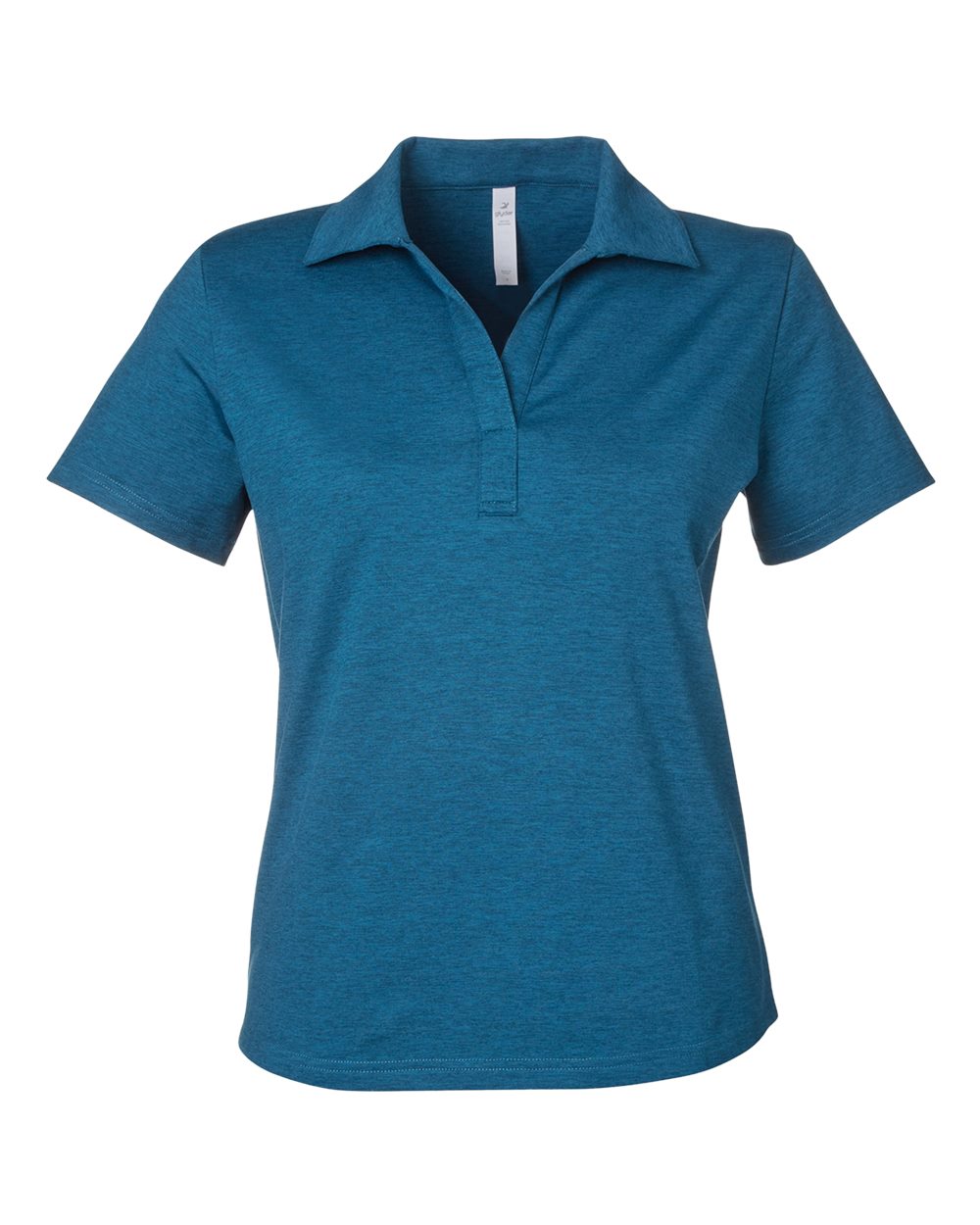 Women's Fairway Marbled Jersey Polo - PDP7058 4
