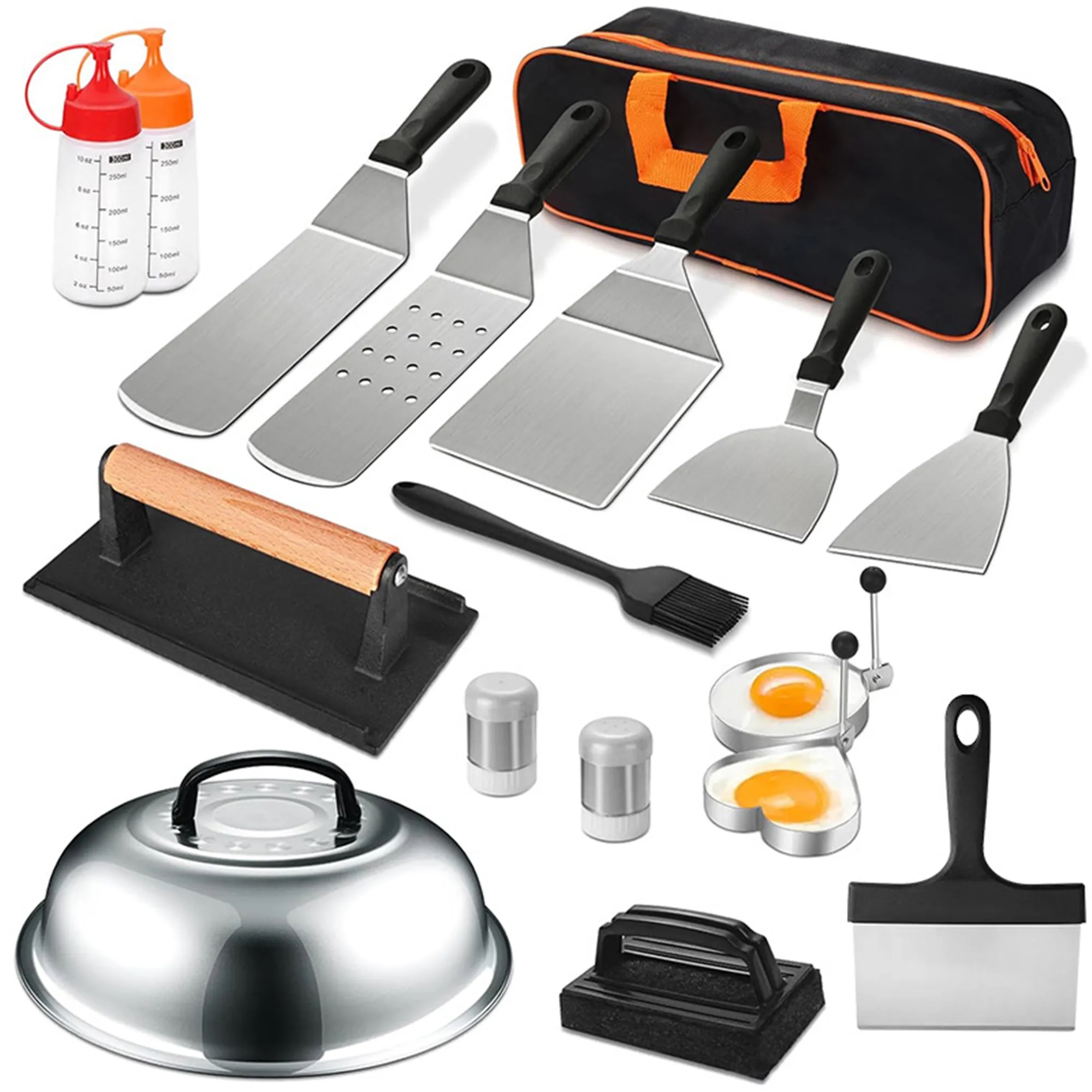 17-Piece Outdoor BBQ Tool Set 2