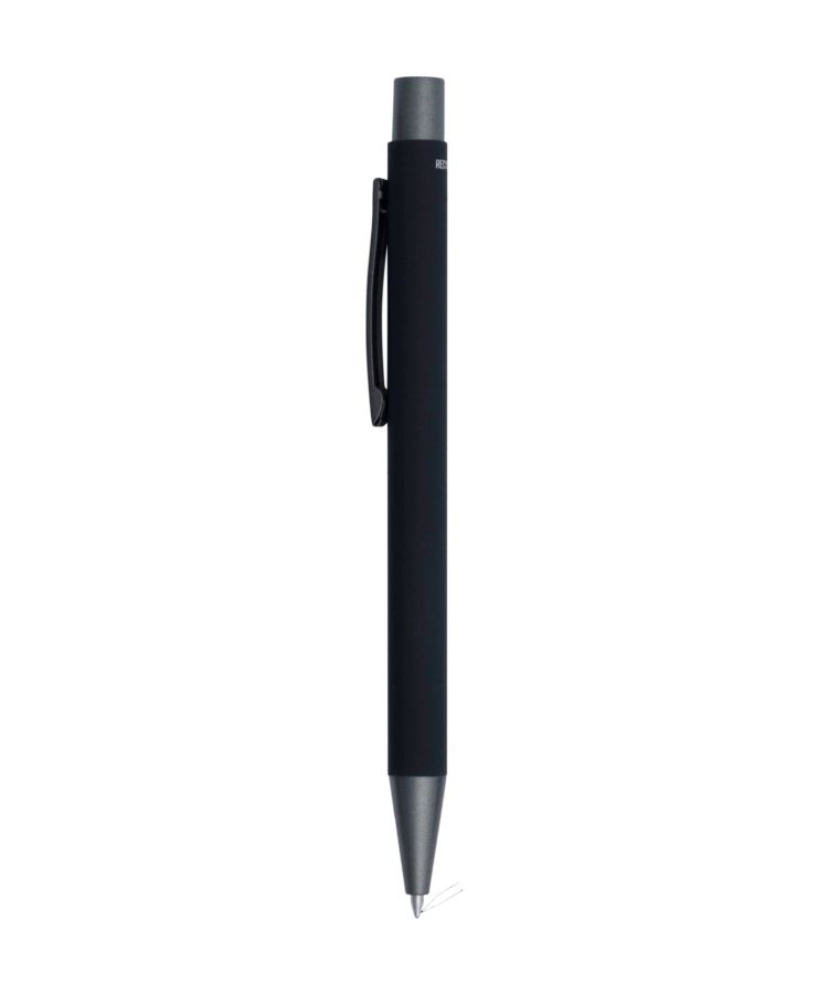 Union Printed - Classic Satin Soft Touch Gel Click Recycled Aluminum Pen 3