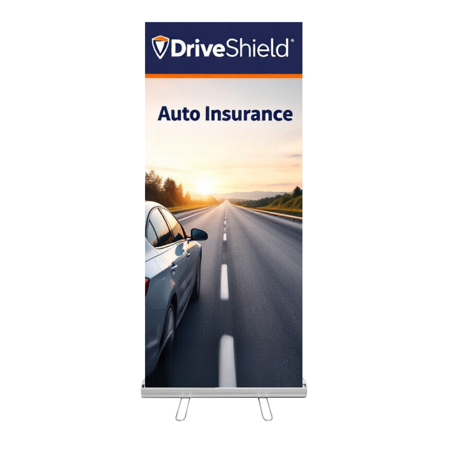 33"W x 79”H Retractable Banner Kit