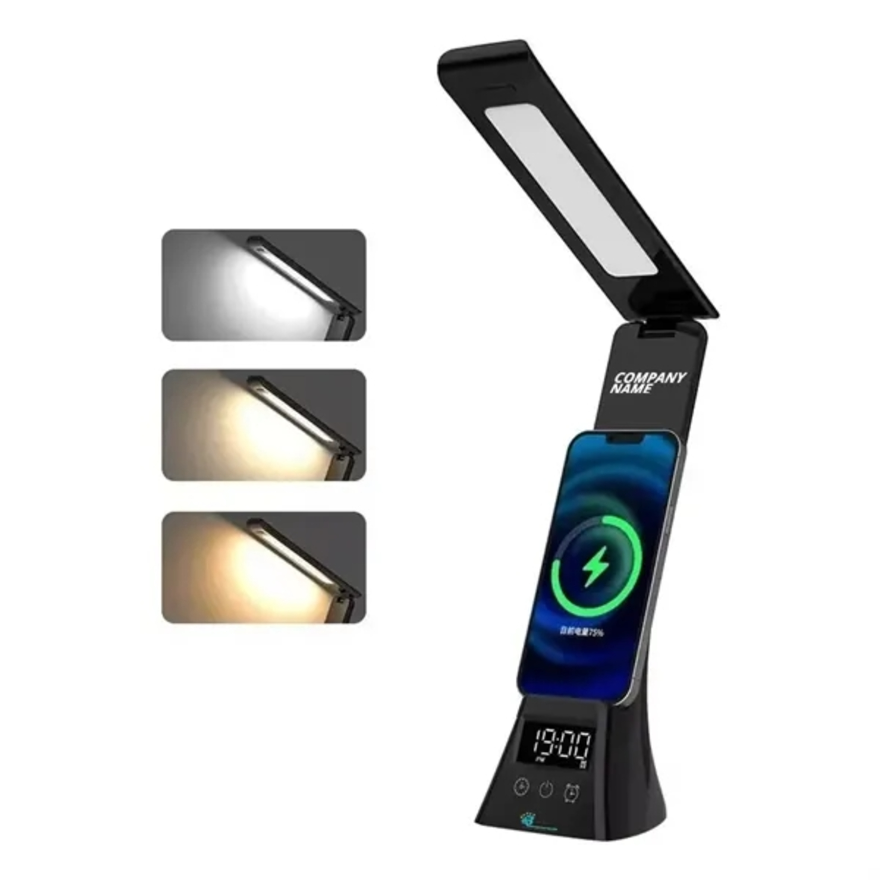 Foldable Desk Lamp with Wireless Charger 2