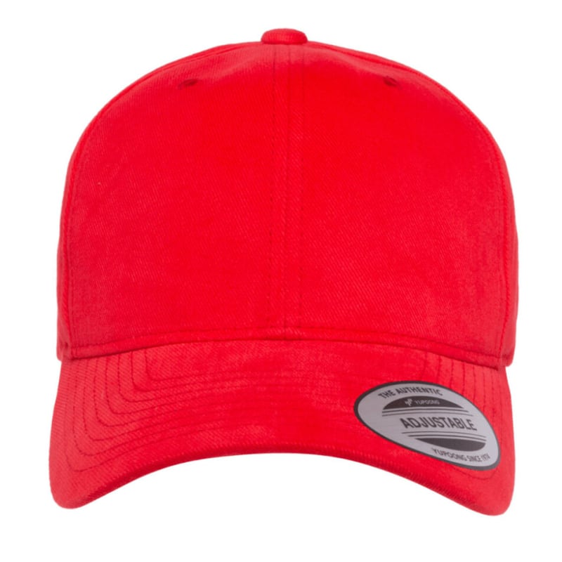 Yupoong Adult Brushed Cotton Twill Mid-Profile Cap 7
