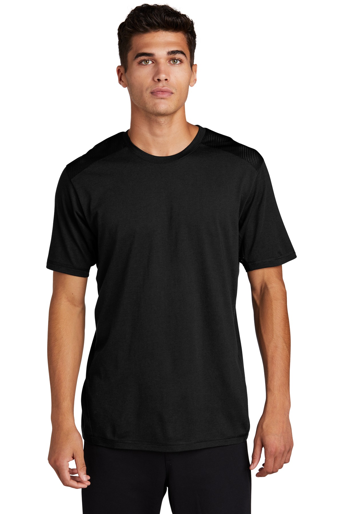 PosiCharge Tri-Blend Wicking Draft Tee