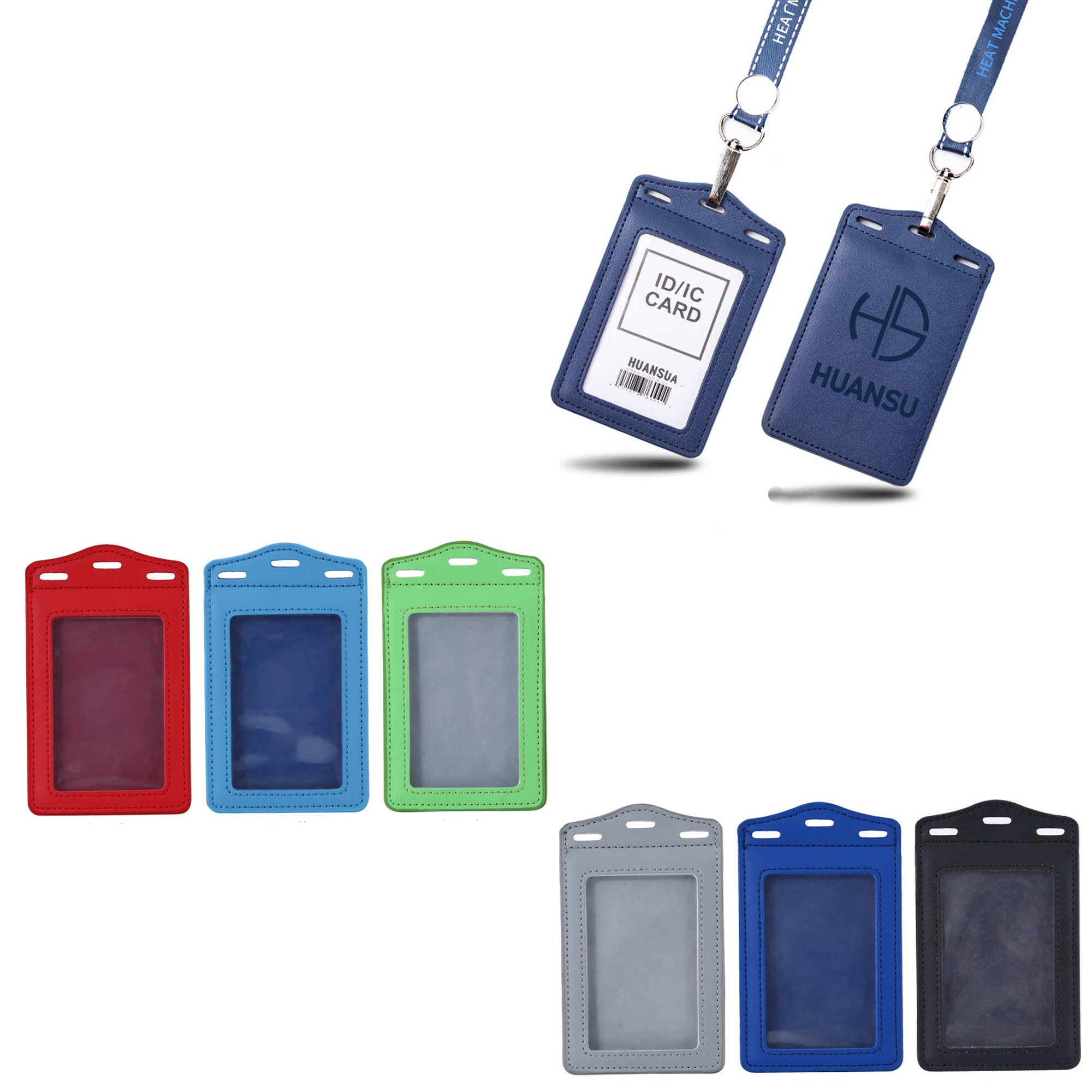 ID Badge Holders With Retractable Lanyards 2