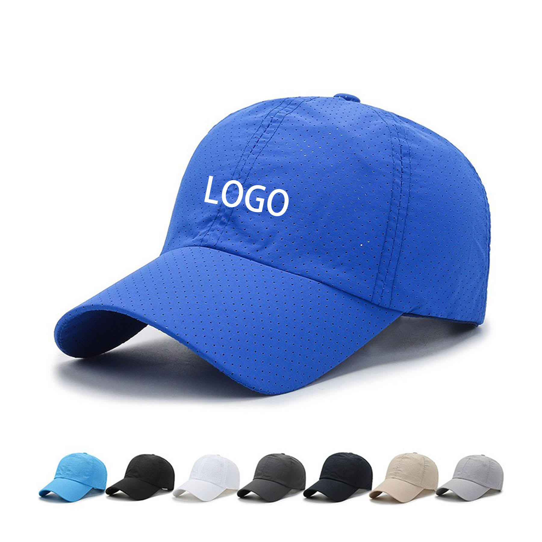 Quick-drying Mesh Solid Color Casual Caps 2