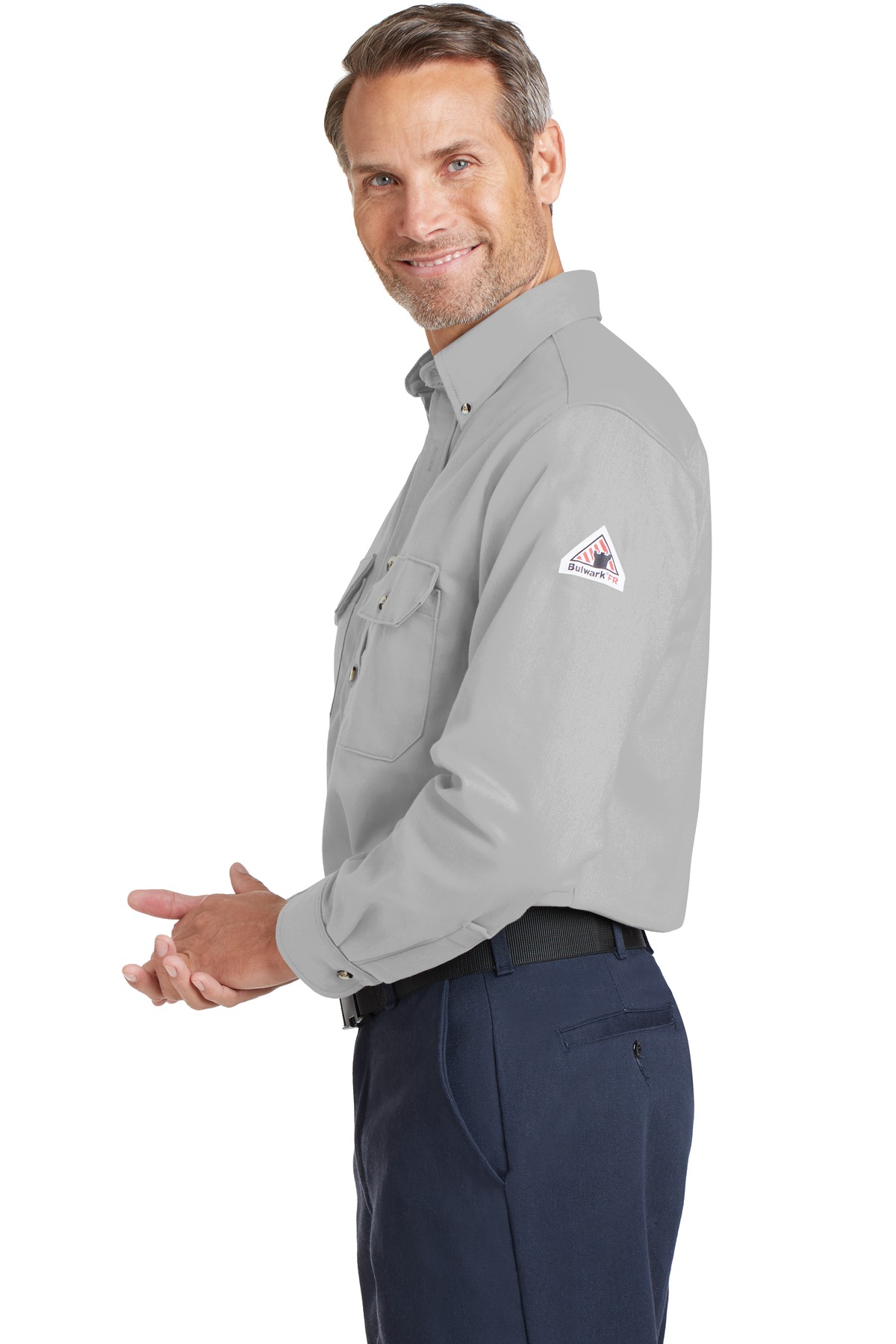 Bulwark EXCEL FR ComforTouch Dress Uniform Shirt. SLU2 11