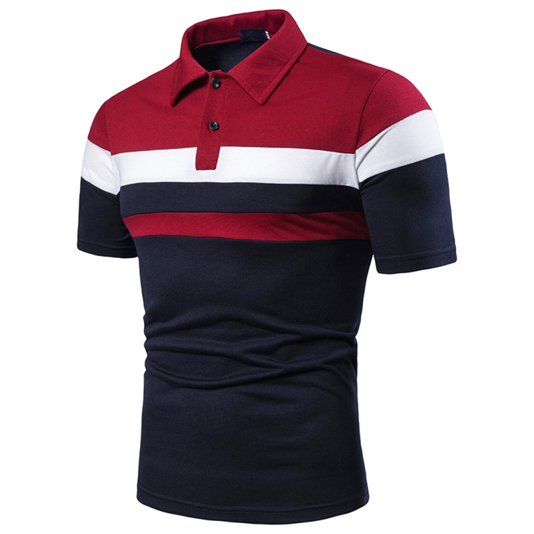 Casual Short-Sleeved Men Lapel 3