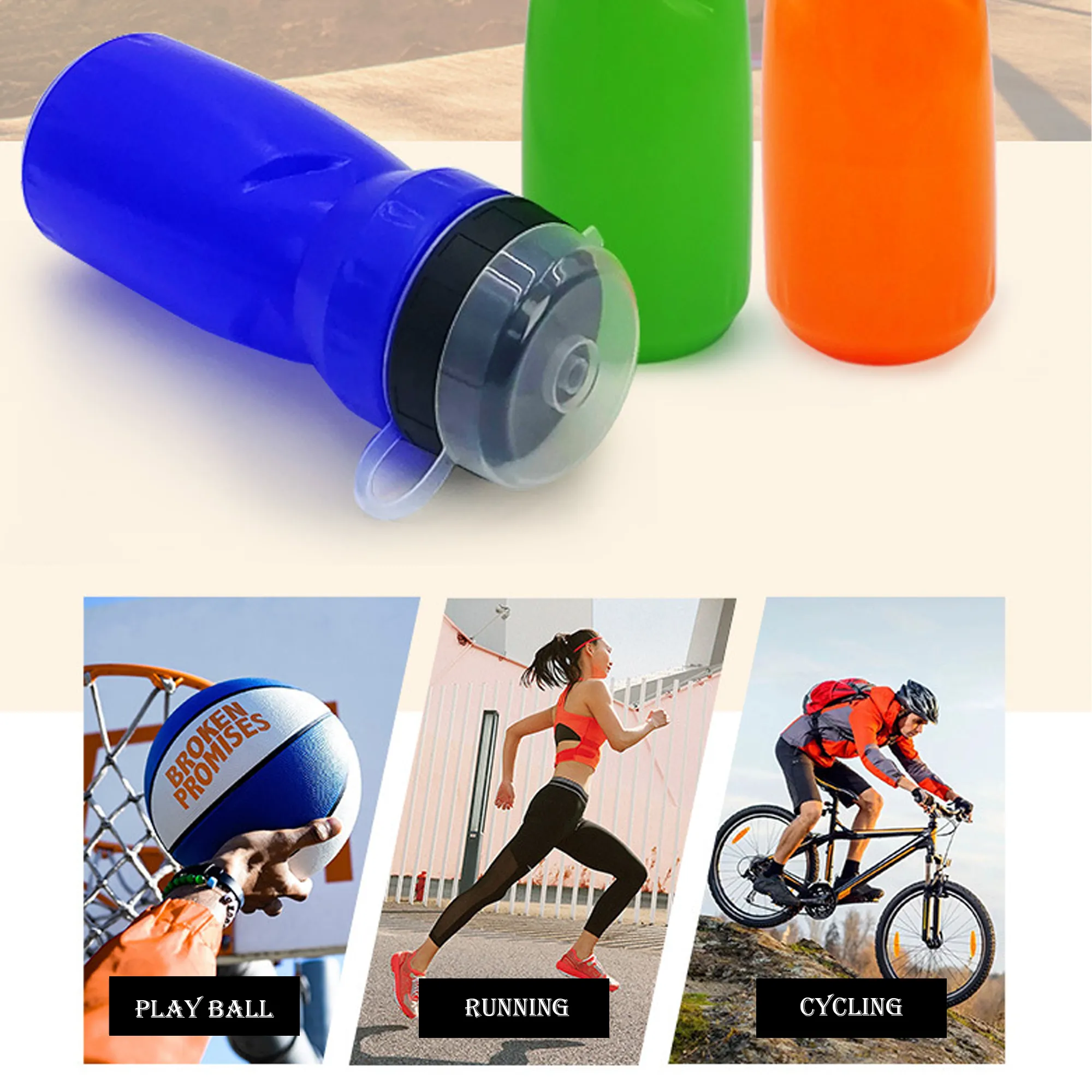 Portable Squeezable Eco-Friendly Water Bottle 3