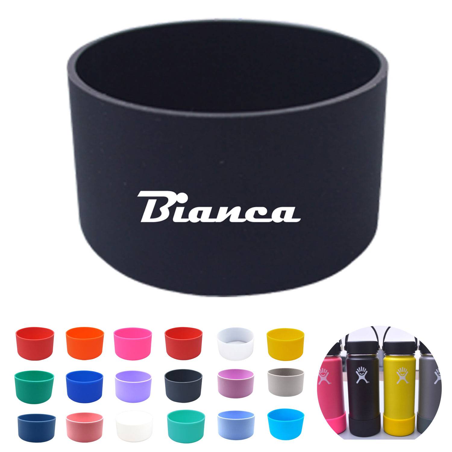 Water Bottles Silicone Protective Bottom Cover 3