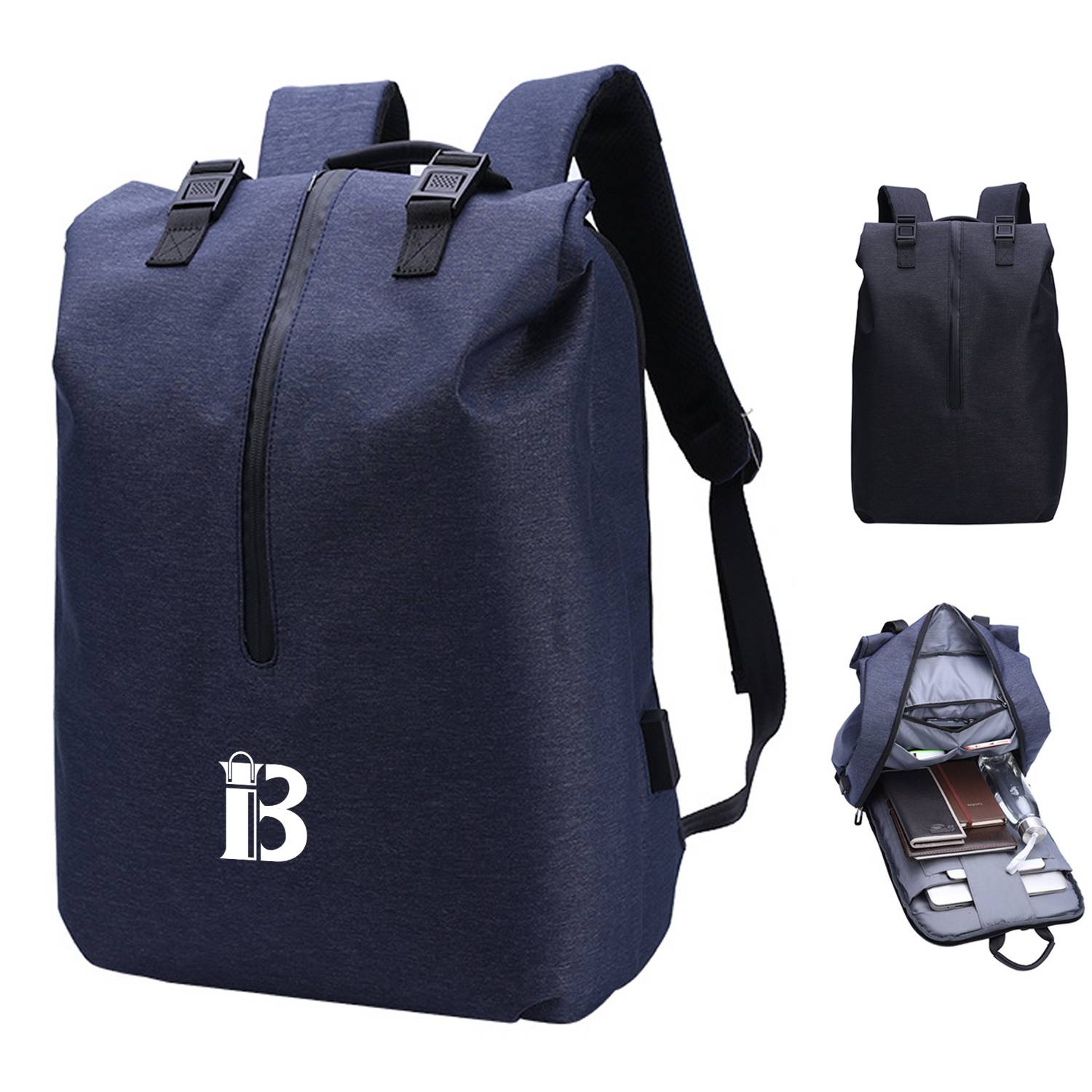 Multifunction Nylon Backpack 8