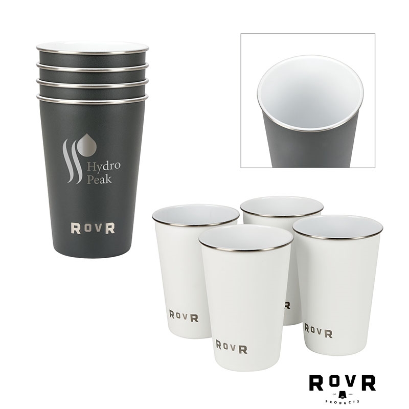 RovR® Pack of 4, 16 oz. Single Wall Beer Pints