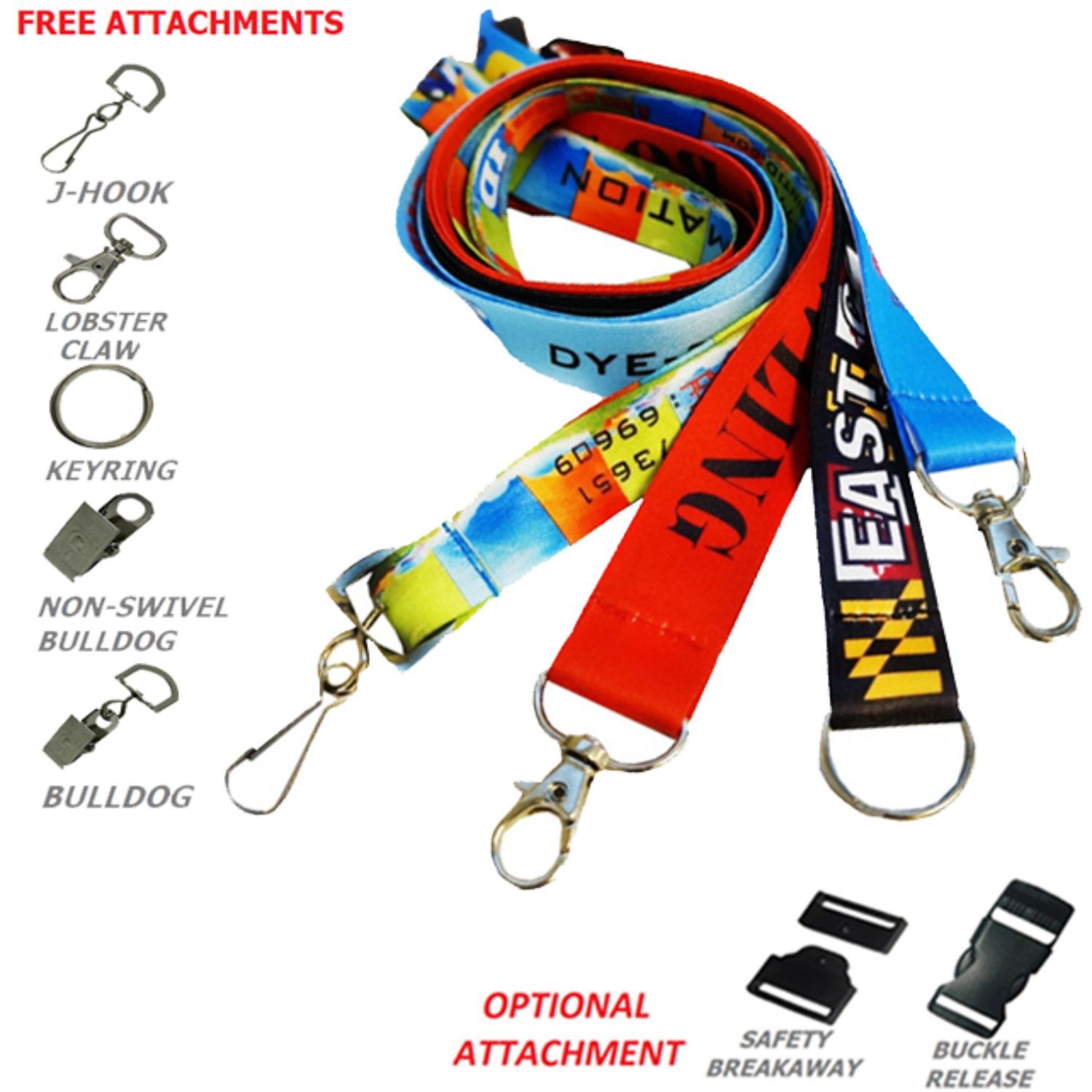 Dye-Sublimation Lanyards 1
