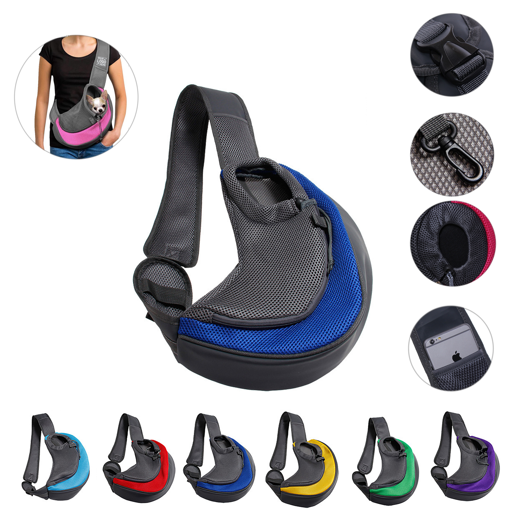 Breathable Travel Bag Carrier for Dogs Cats 1