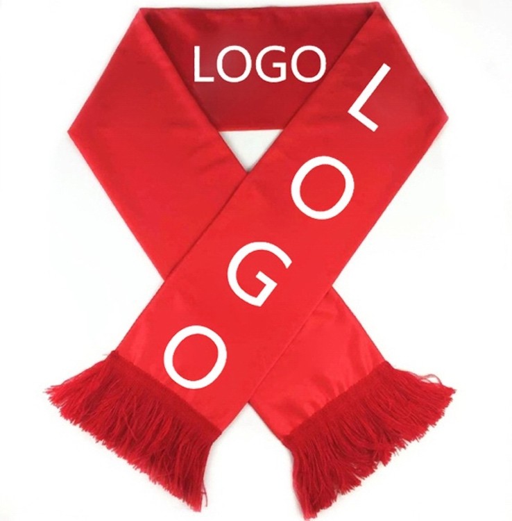 Satin Printed Stadium Scarves 2