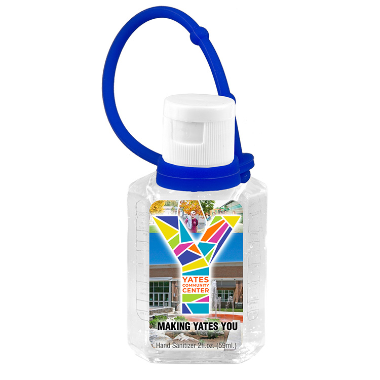 "Breeze" 0.5 oz Compact Hand Sanitizer Antibacterial Gel in Flip-Top Squeeze Bottle 5