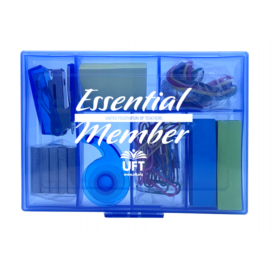 Back To School / Office Kit With Stapler, Staples, Sticky Notes, Rubber Bands, Paper Clips, And Tape 25
