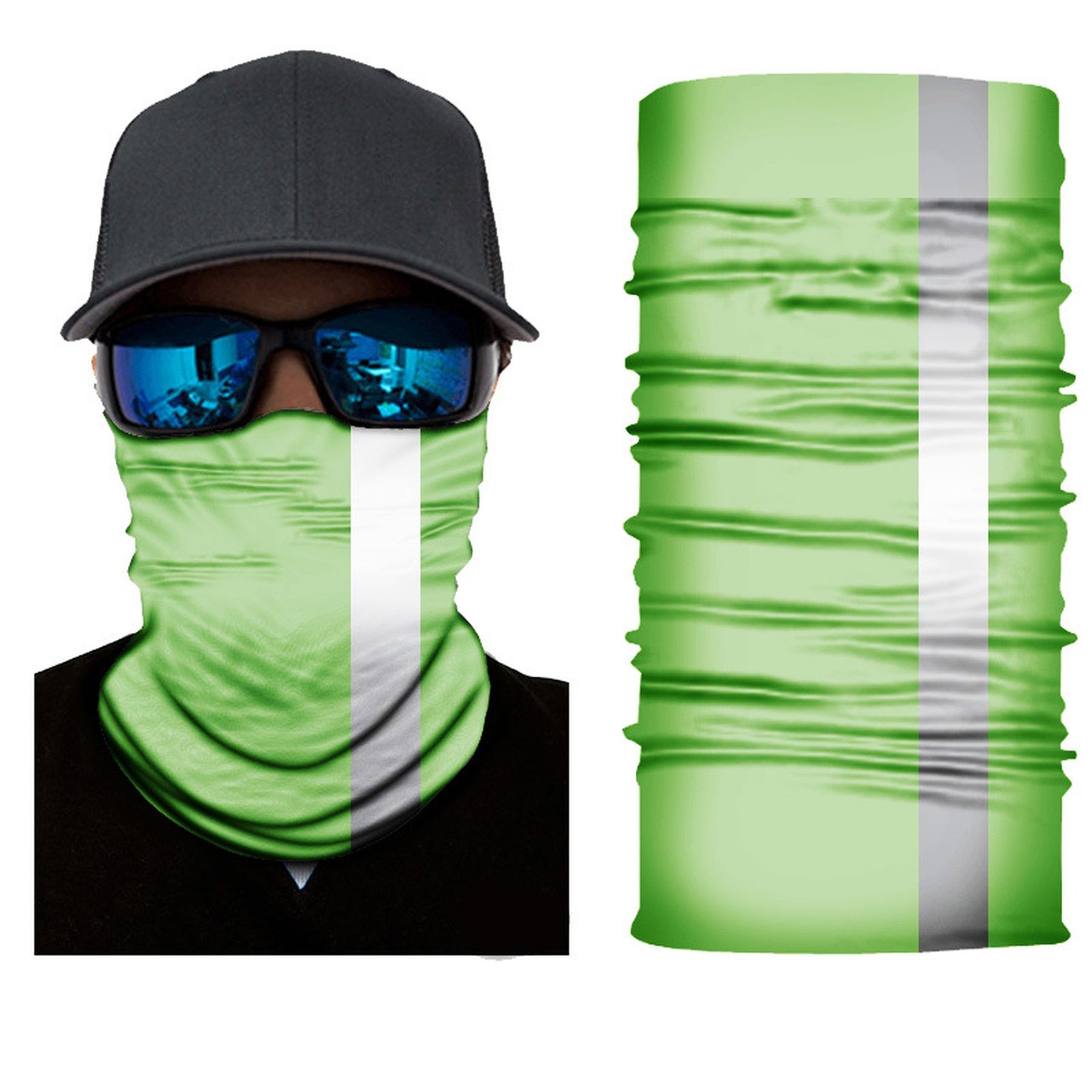 Visibility Reflective Safety Bandana Dust Protection Scarf 4