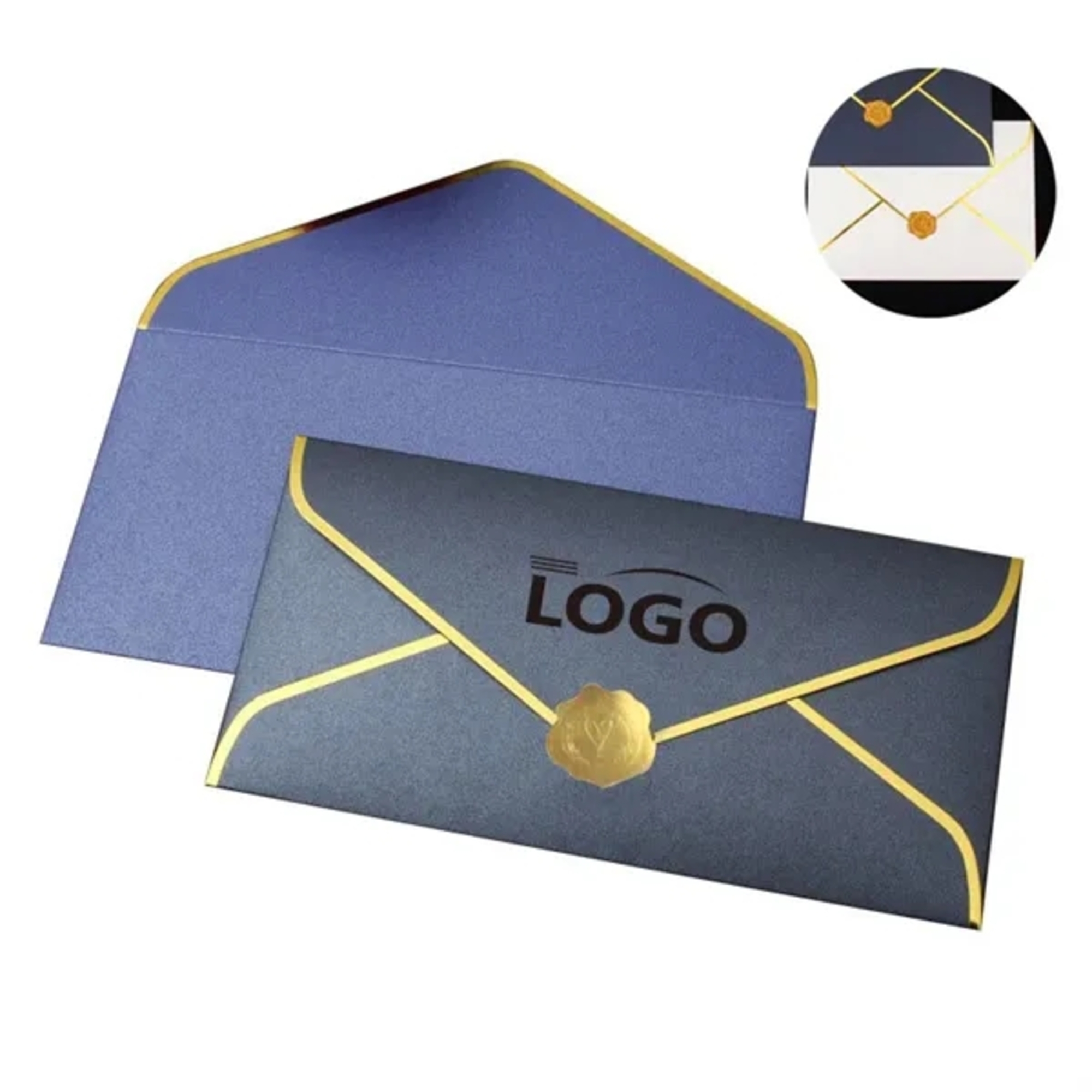 Custom Foil Stamped Envelope 2