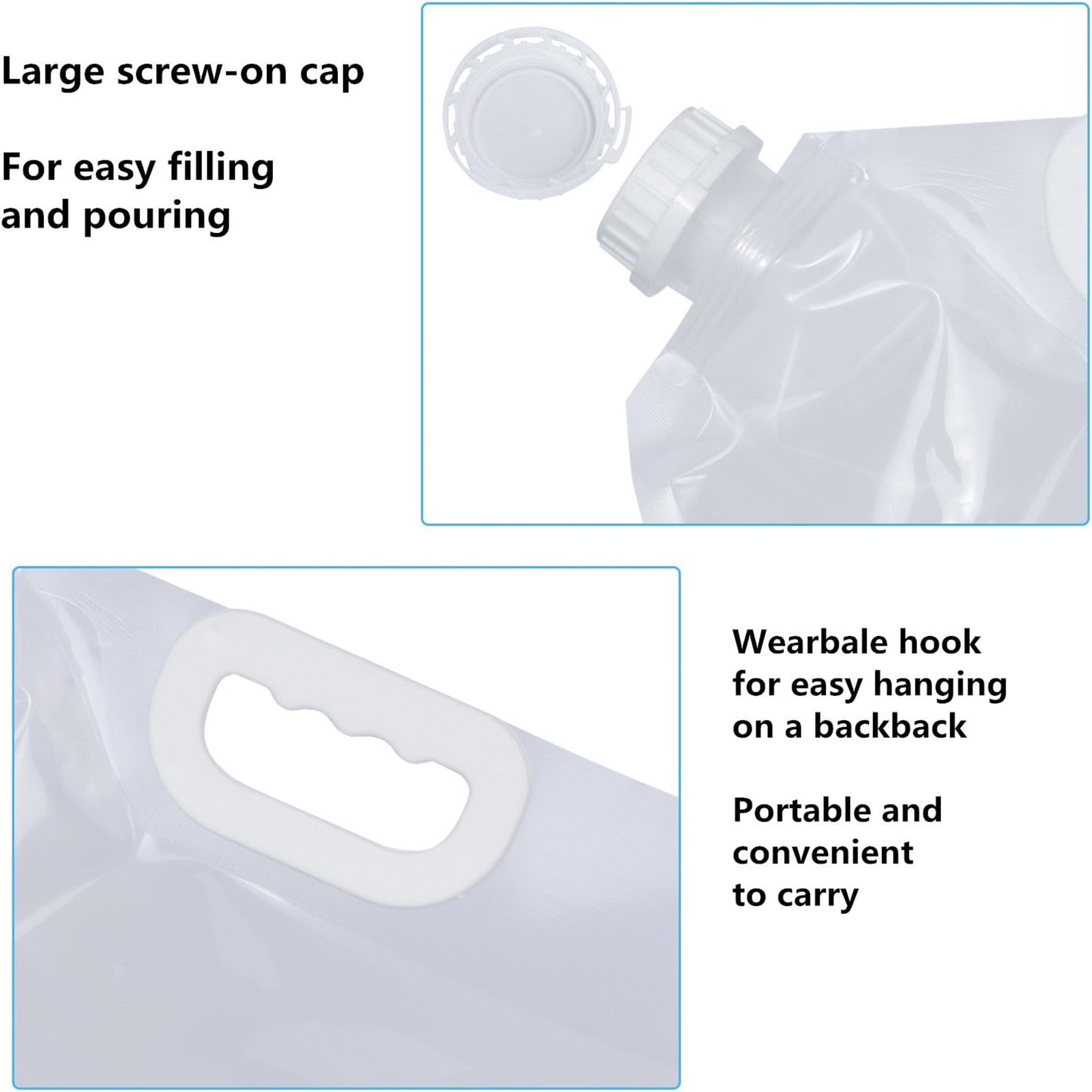 5L Collapsible Water Container Bag 2