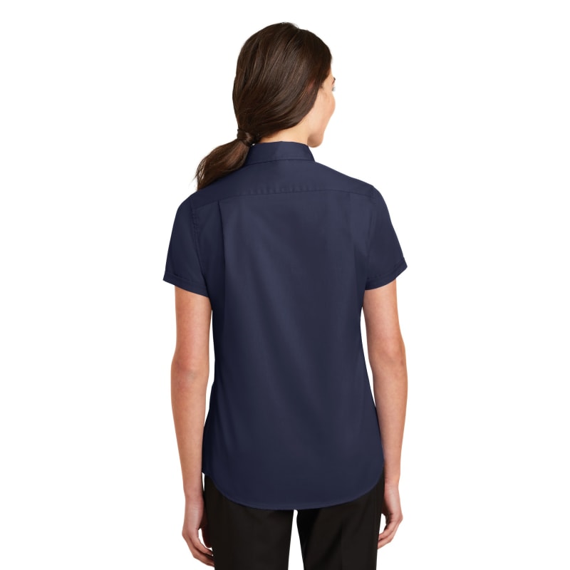 Port Authority Ladies Short Sleeve SuperPro Twill Shirt. 53