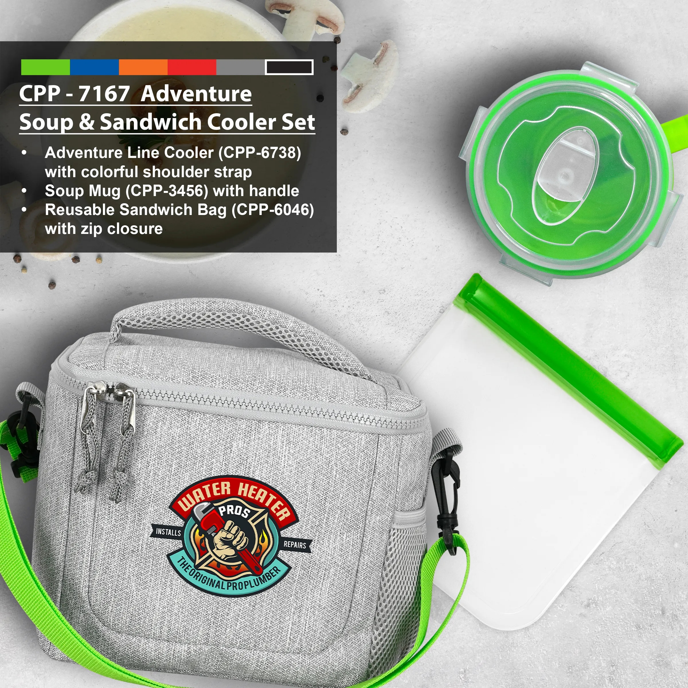 Adventure Soup & Sandwich Cooler Set 16