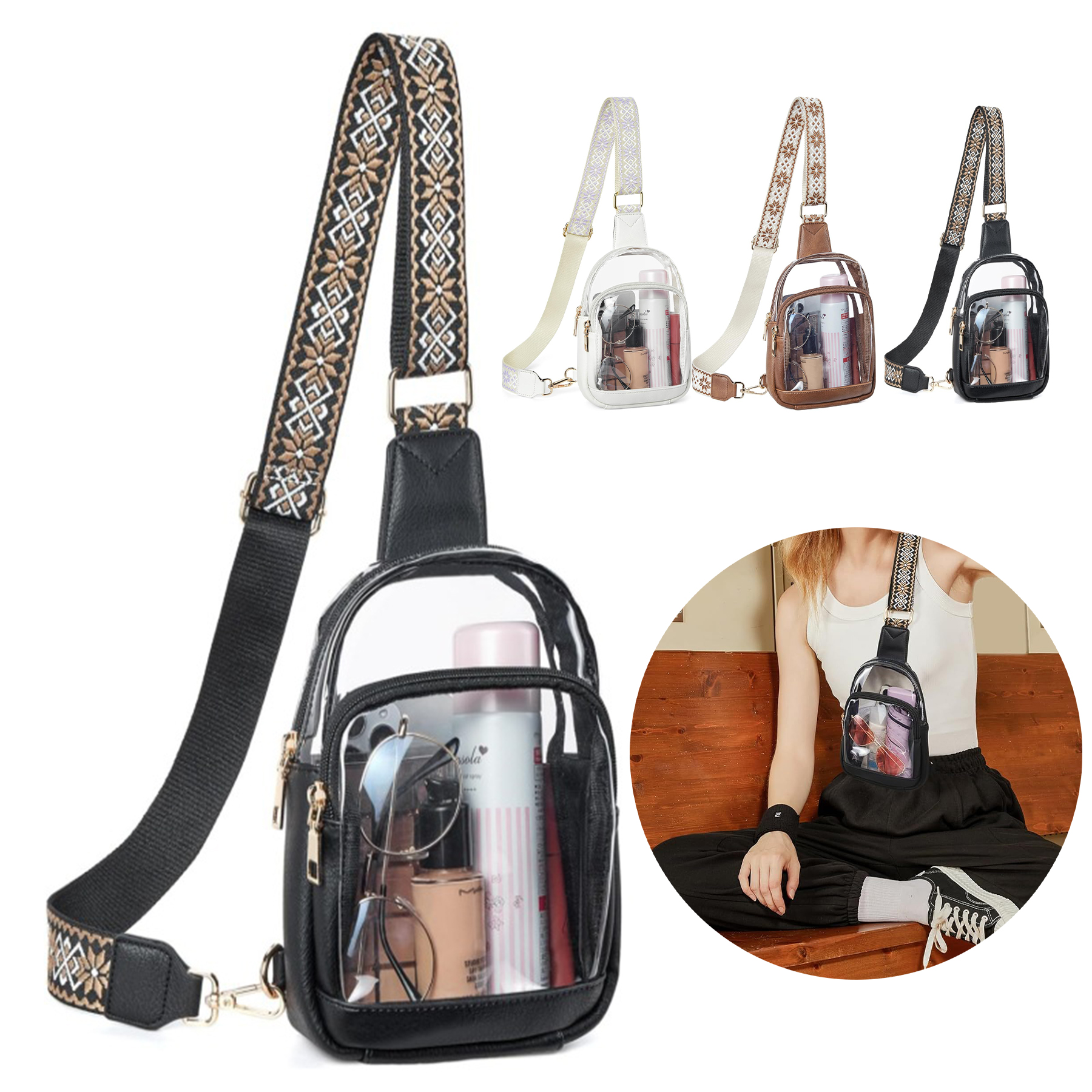 Clear Sling Bag
