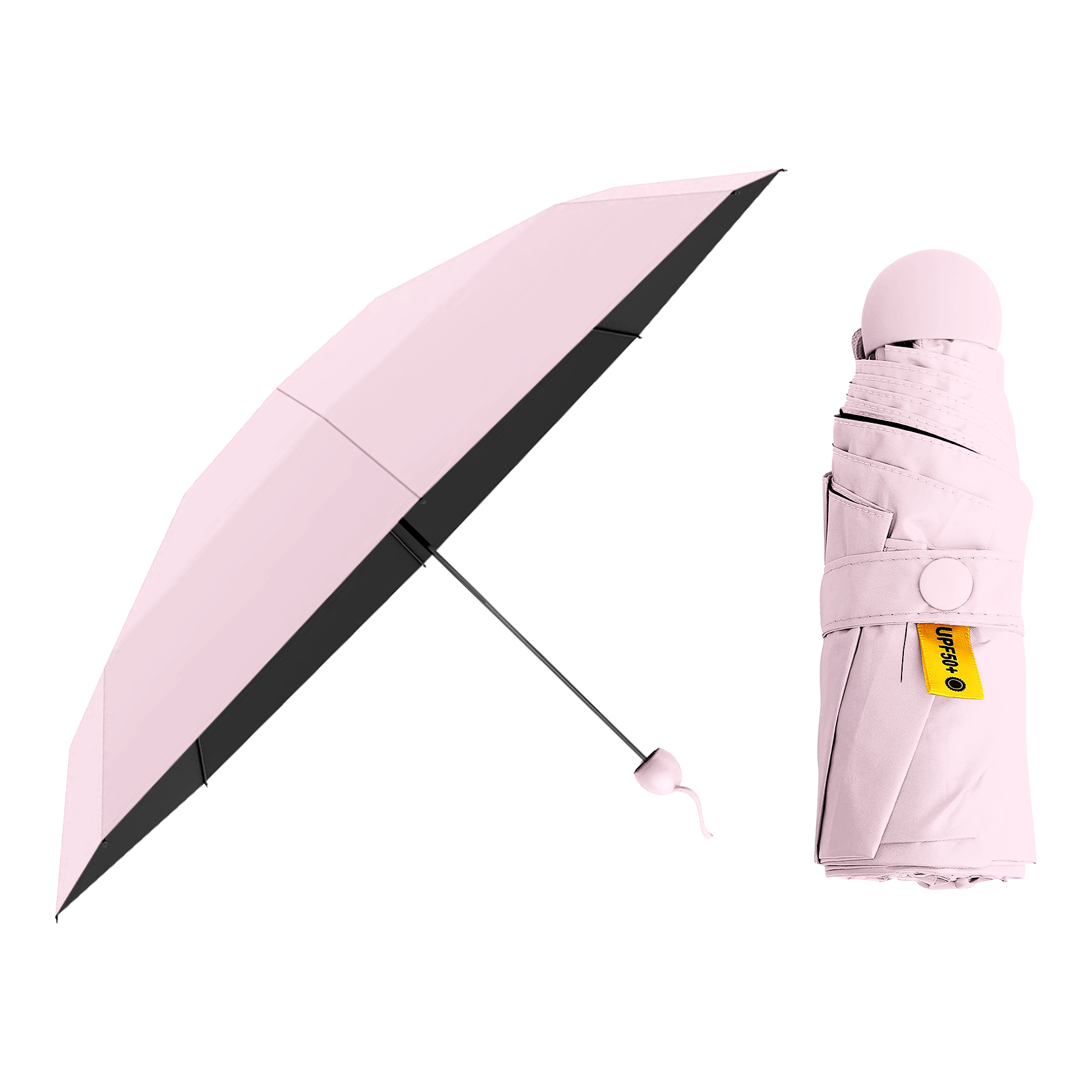 UPF50+ Mini Portable Sun & Rain Umbrella 1
