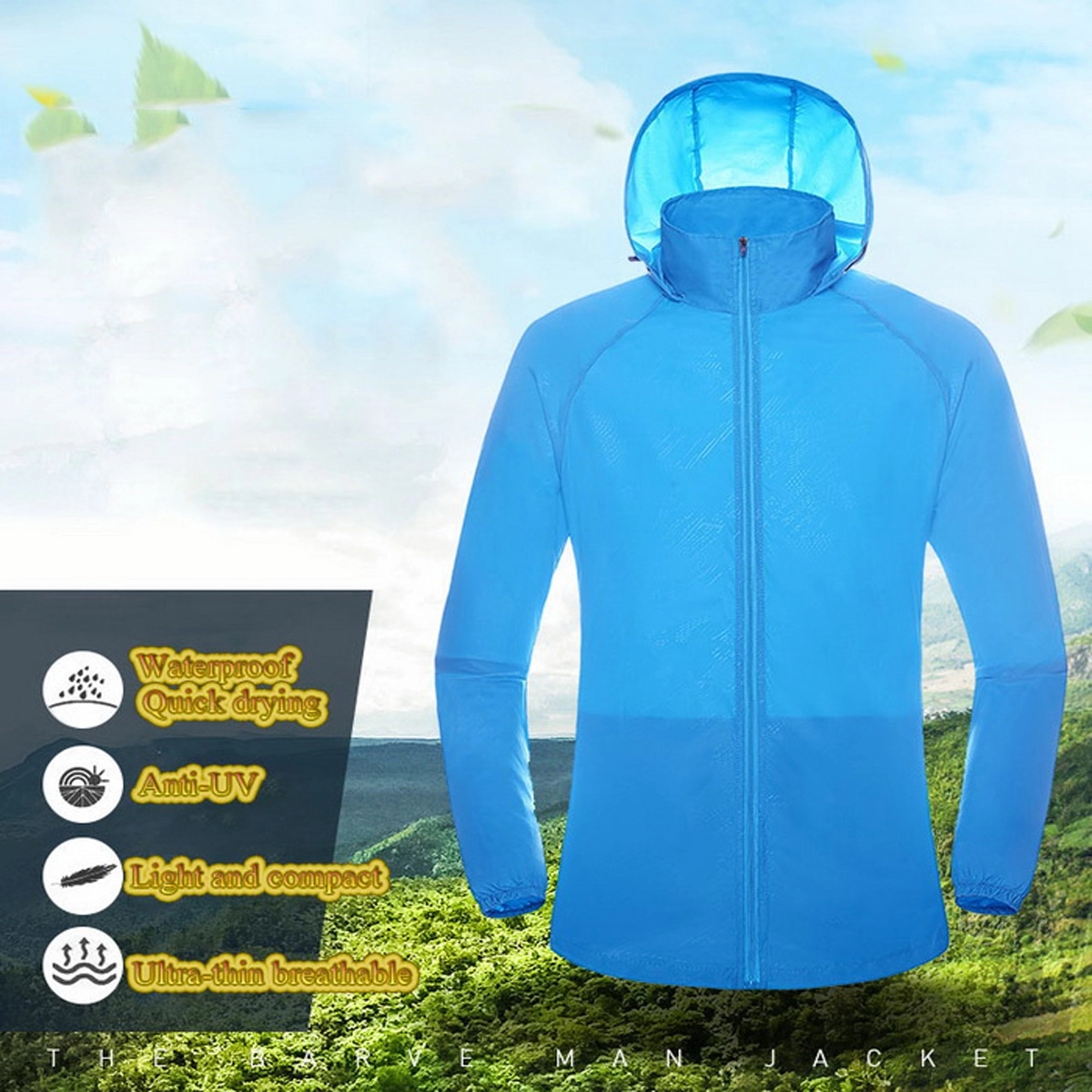Adult  UV Protect+Quick Dry Windproof Skin Coat 2