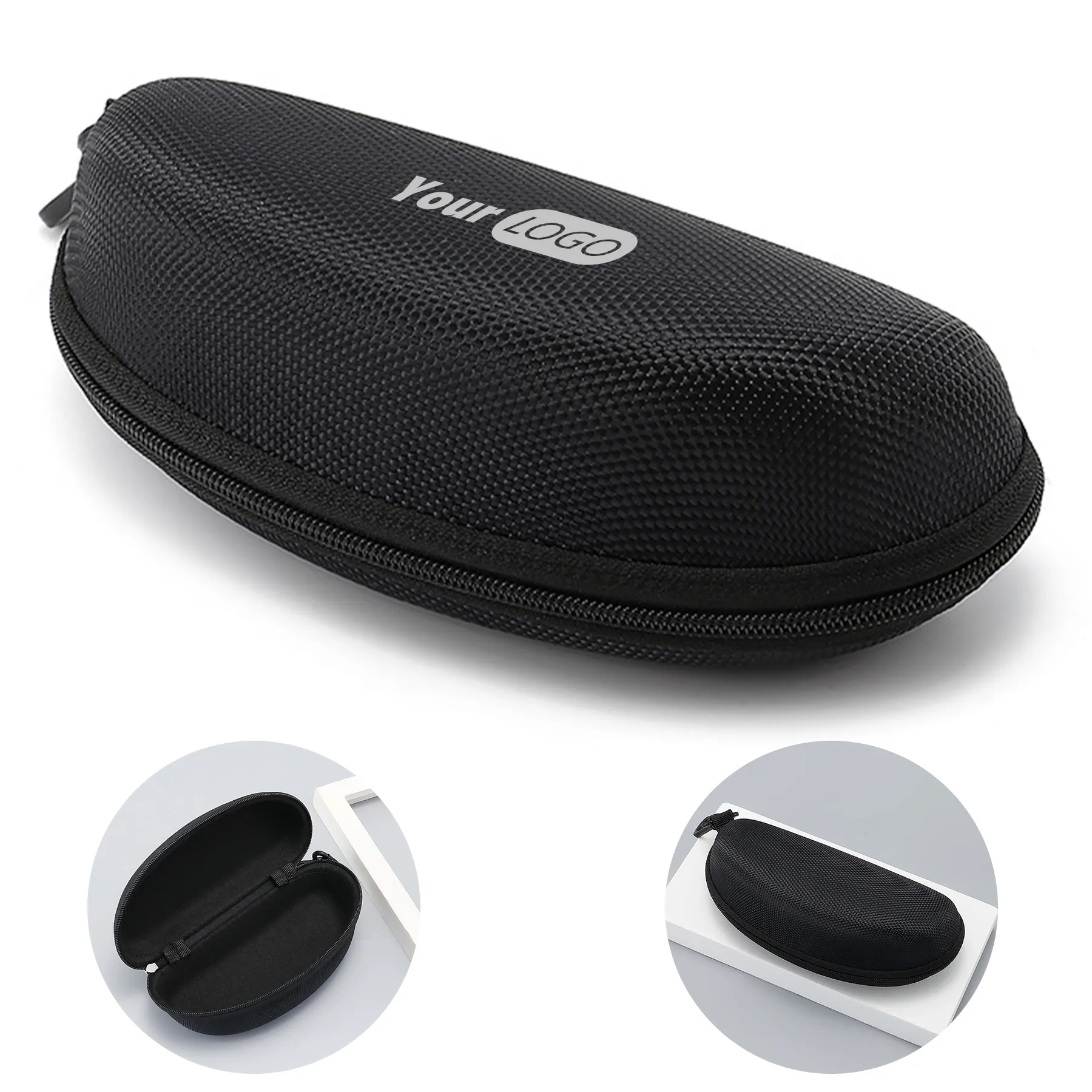 EVA Black Sunglasses Case 8