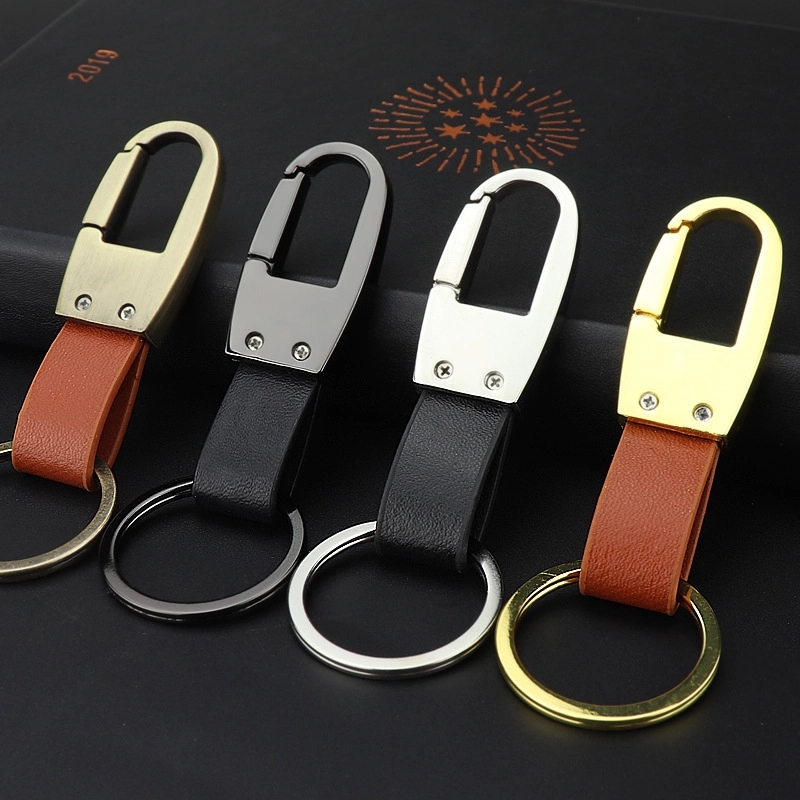 men's business leather key ring 1