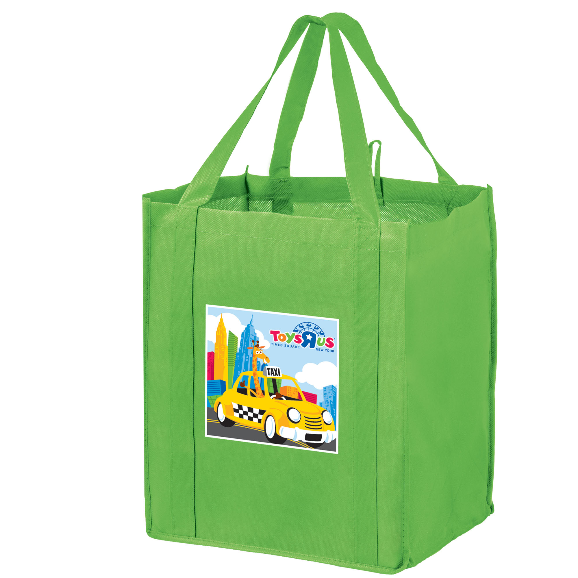 Non-woven Grocery/Wine Combo Tote 13