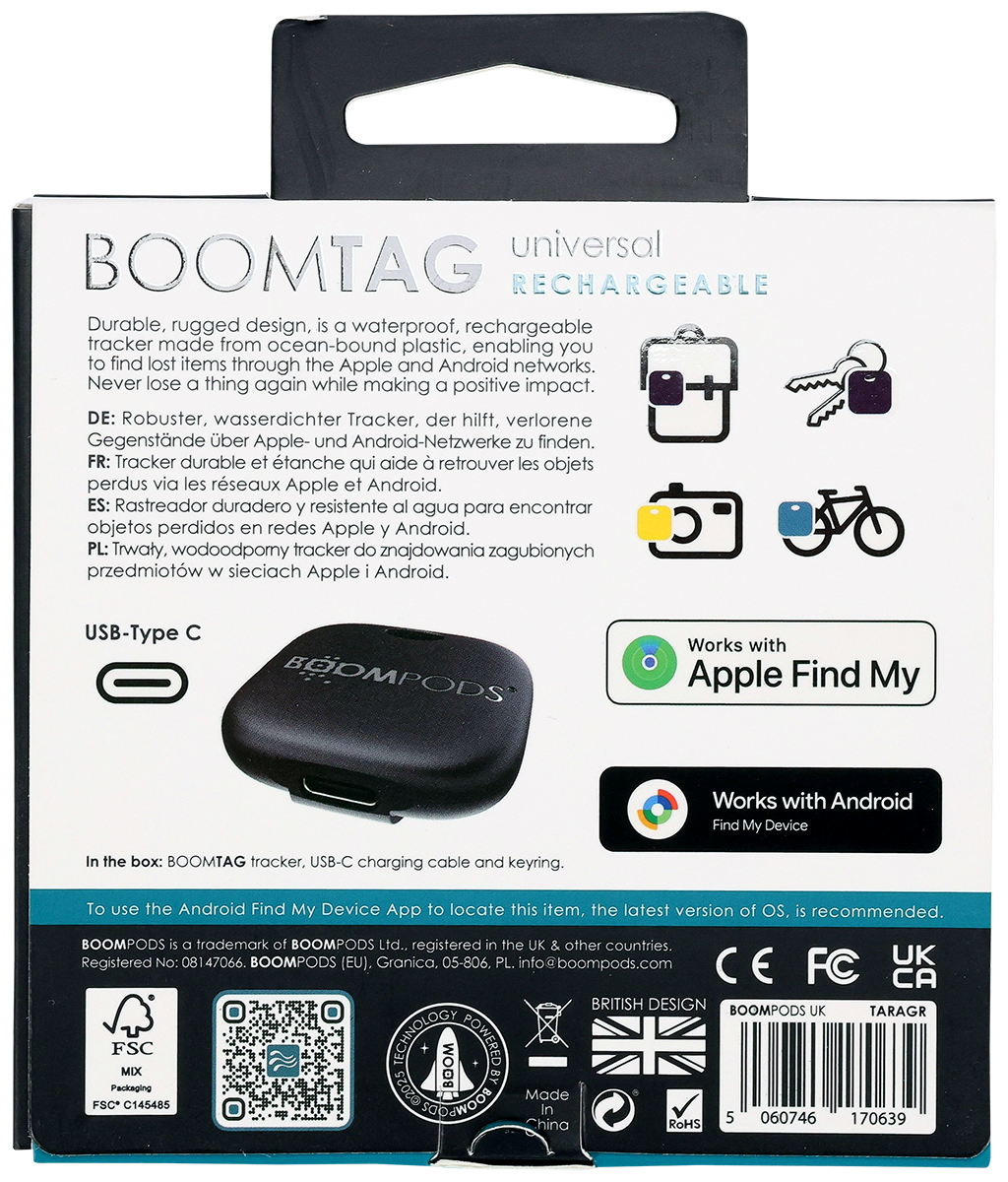 Boompods™ Universal Rechargeable Boomtag 31
