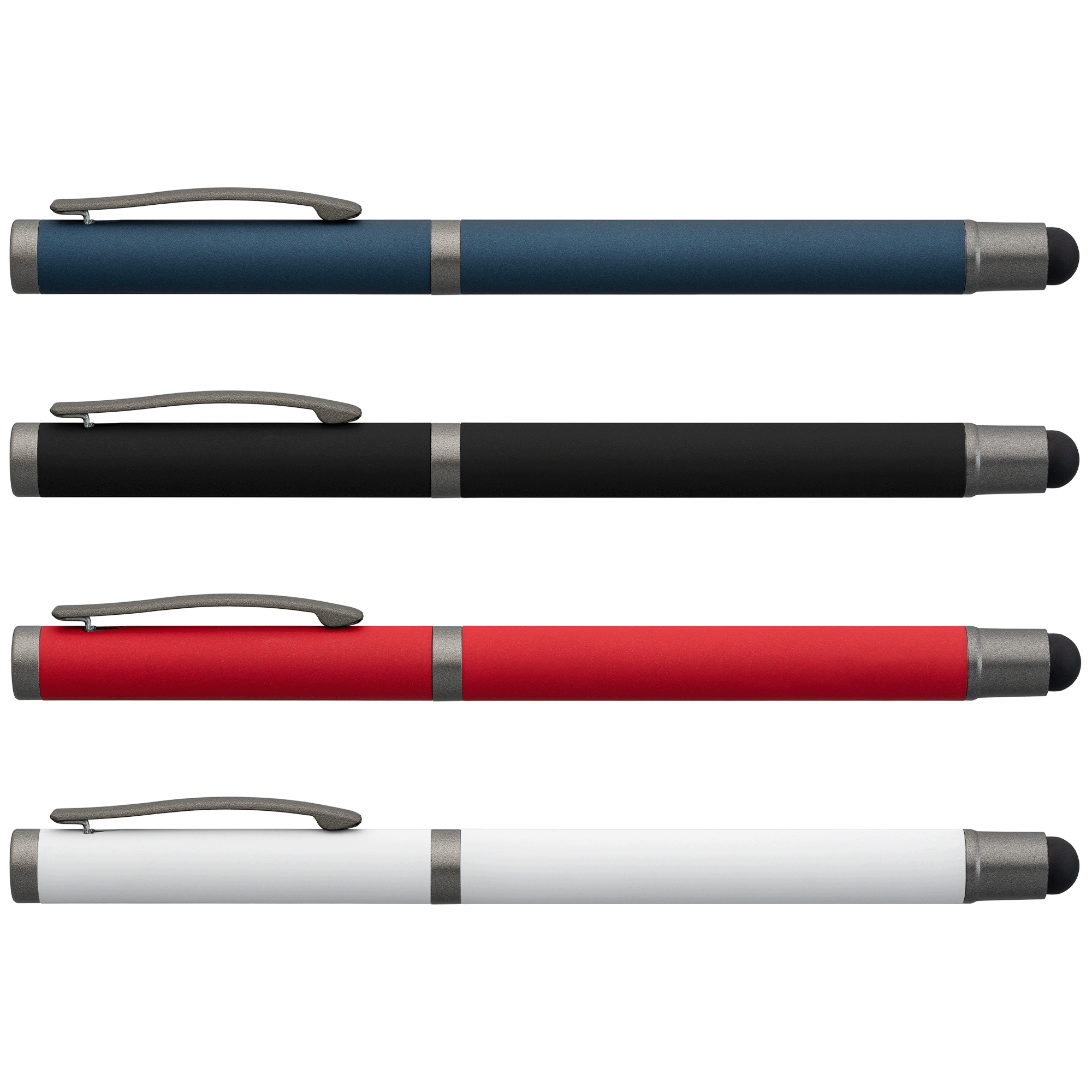 Bowie Recycled Aluminum Stylus Gel Pen 3