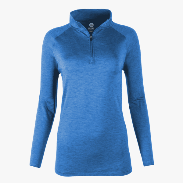 #L216 / Imperial Space Dye Women's Long Sleeve 1/4 Zip 4