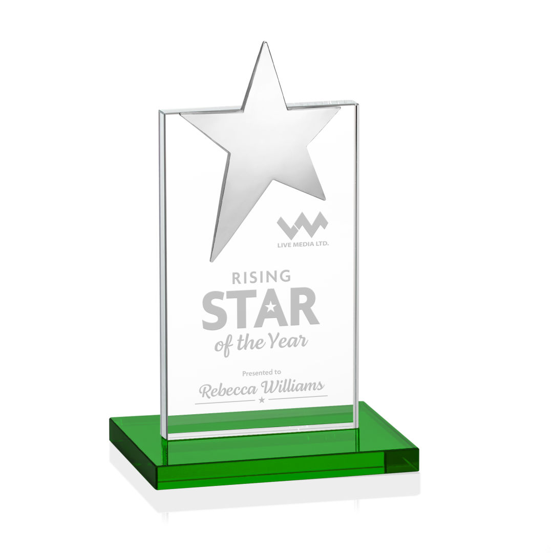 Bryanston Chrome Star Award - Green 11