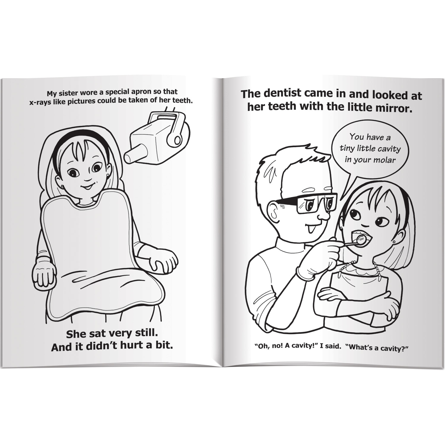 Coloring Book - A Visit to the Dentist: A Tooth Tale 4