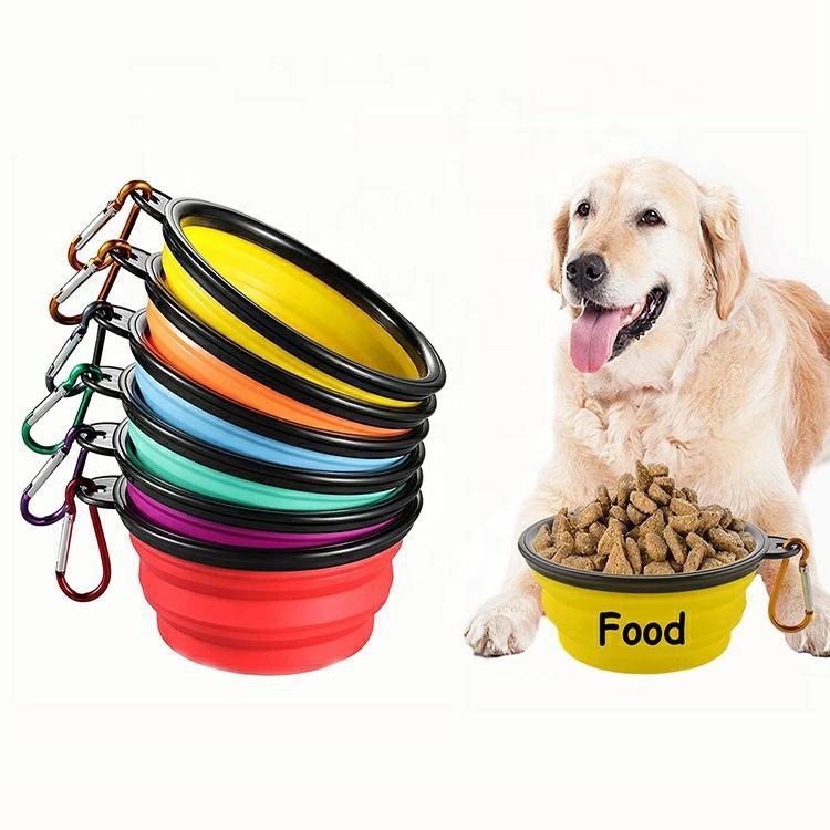 Silicone Collapsible Pet Bowl 1