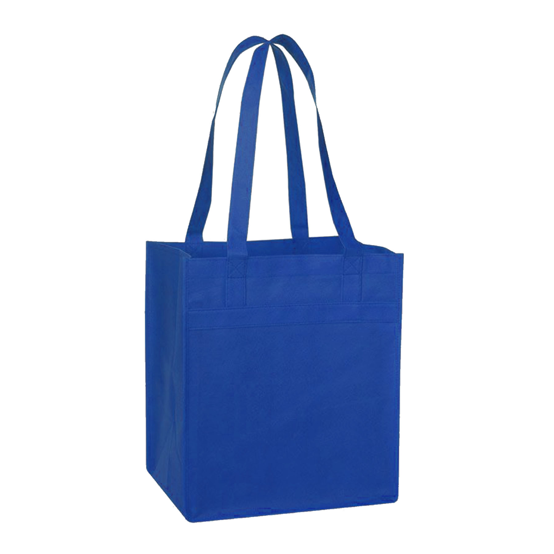 100gm Non Woven Tote with Fabric Covered Bottom 6
