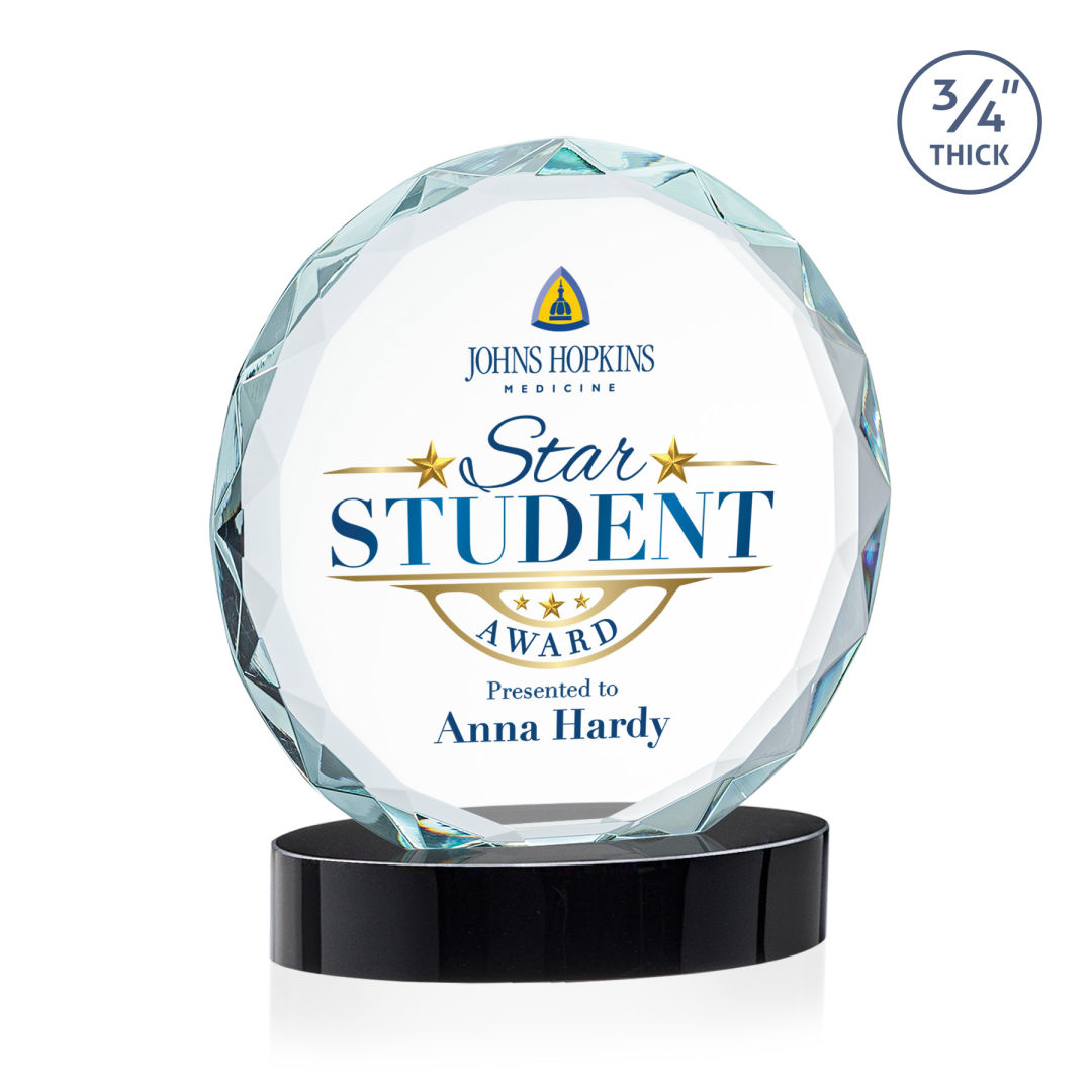 Centura VividPrint™ Award on Alberton Base - Black 18