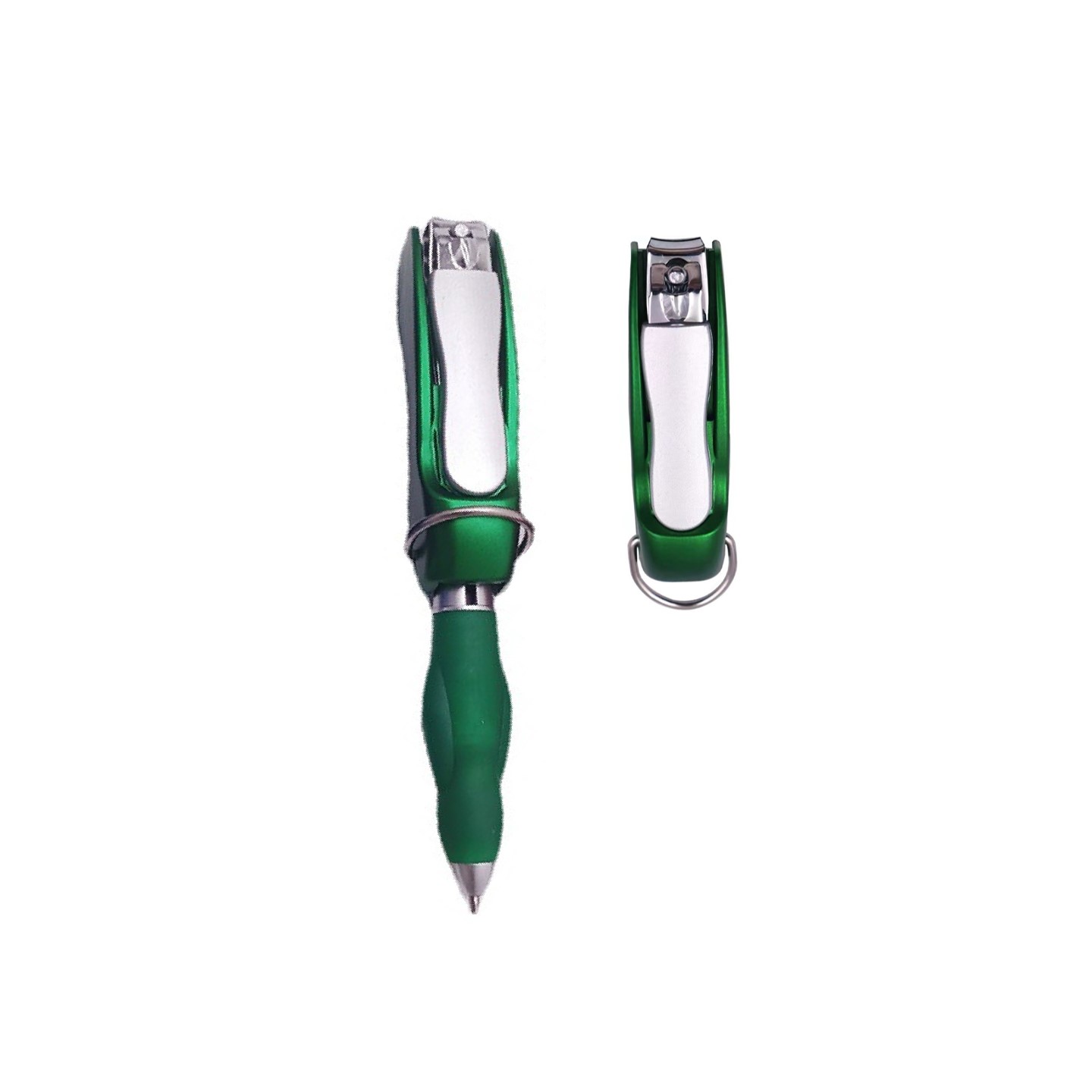 Folding Nail Clipper Pen with Keychain 2